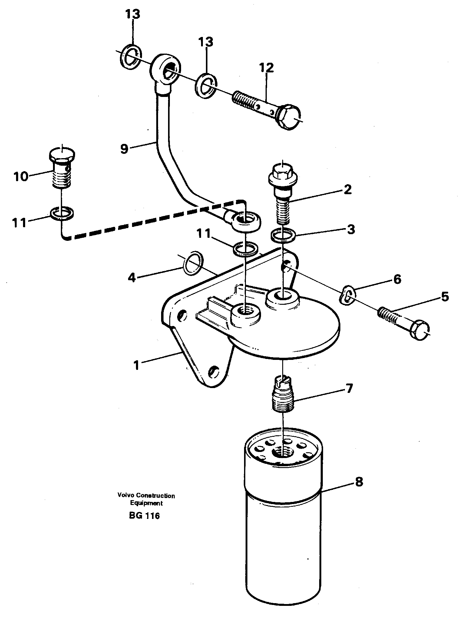 Fuel miser valve VOE478726 VOLVO