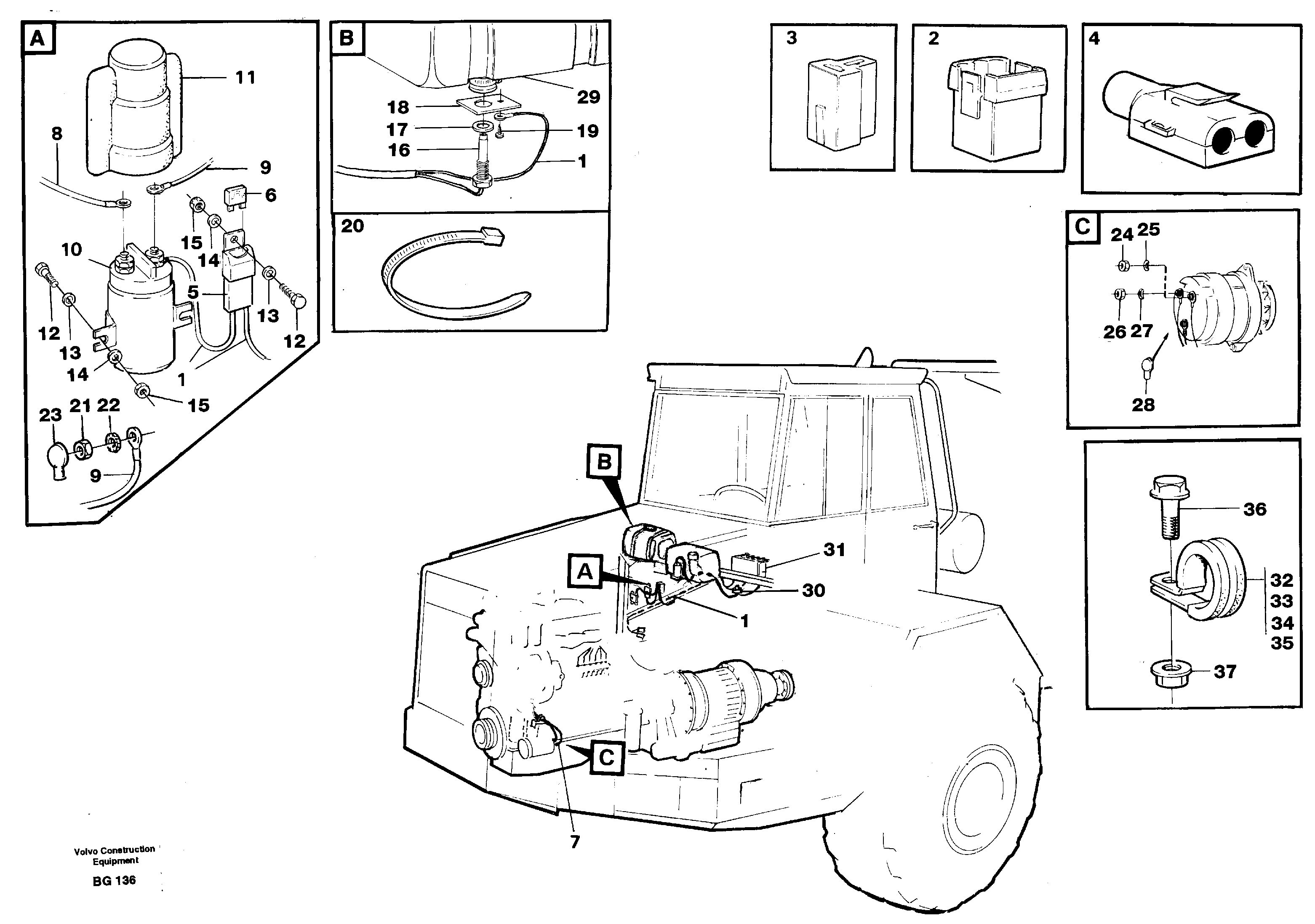 Brush ledge VOE11062363 VOLVO
