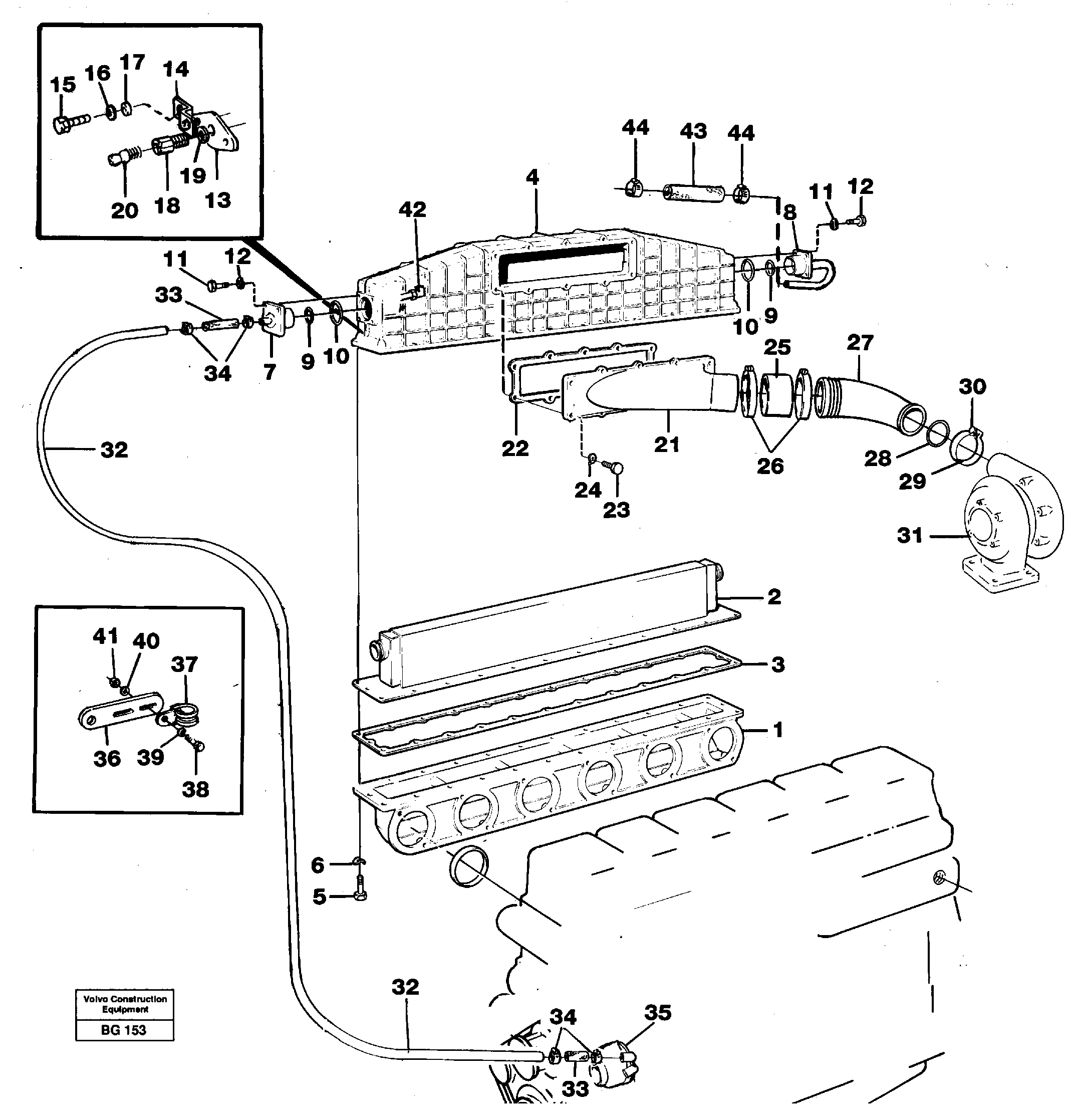 Air Inl Housing VOE11033745 VOLVO