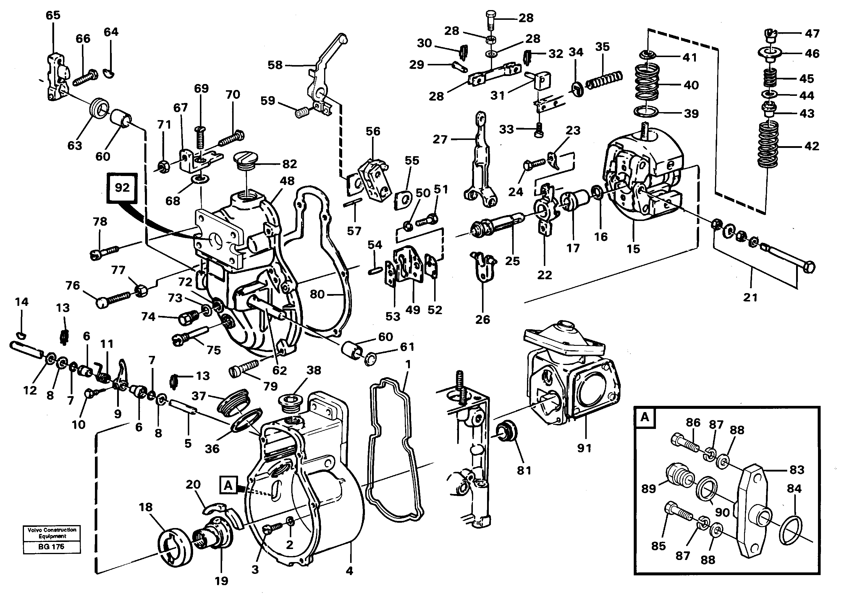 Lever VOE11701079 VOLVO