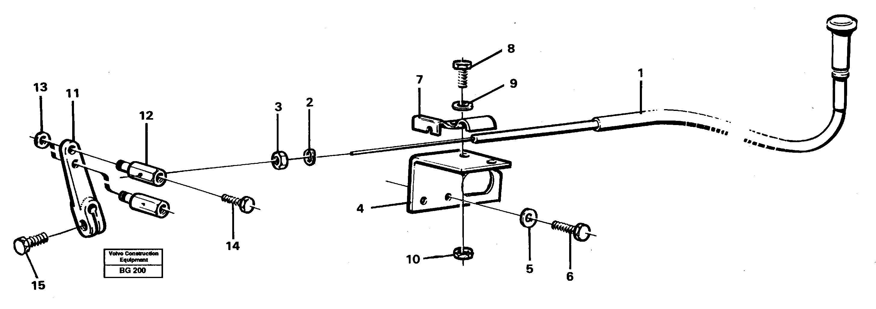 Lever VOE4778404 VOLVO