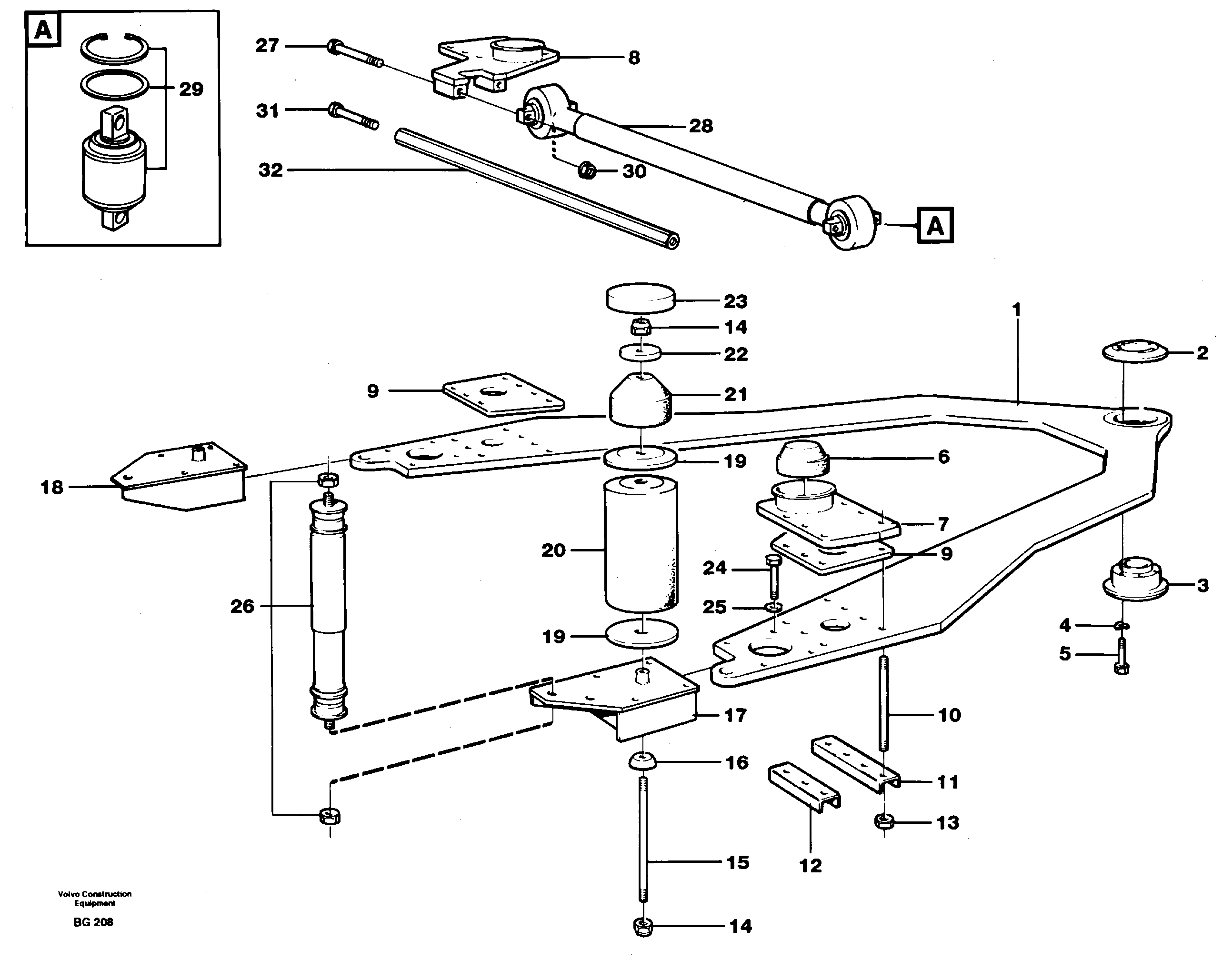 Gasket VOE11190691 VOLVO
