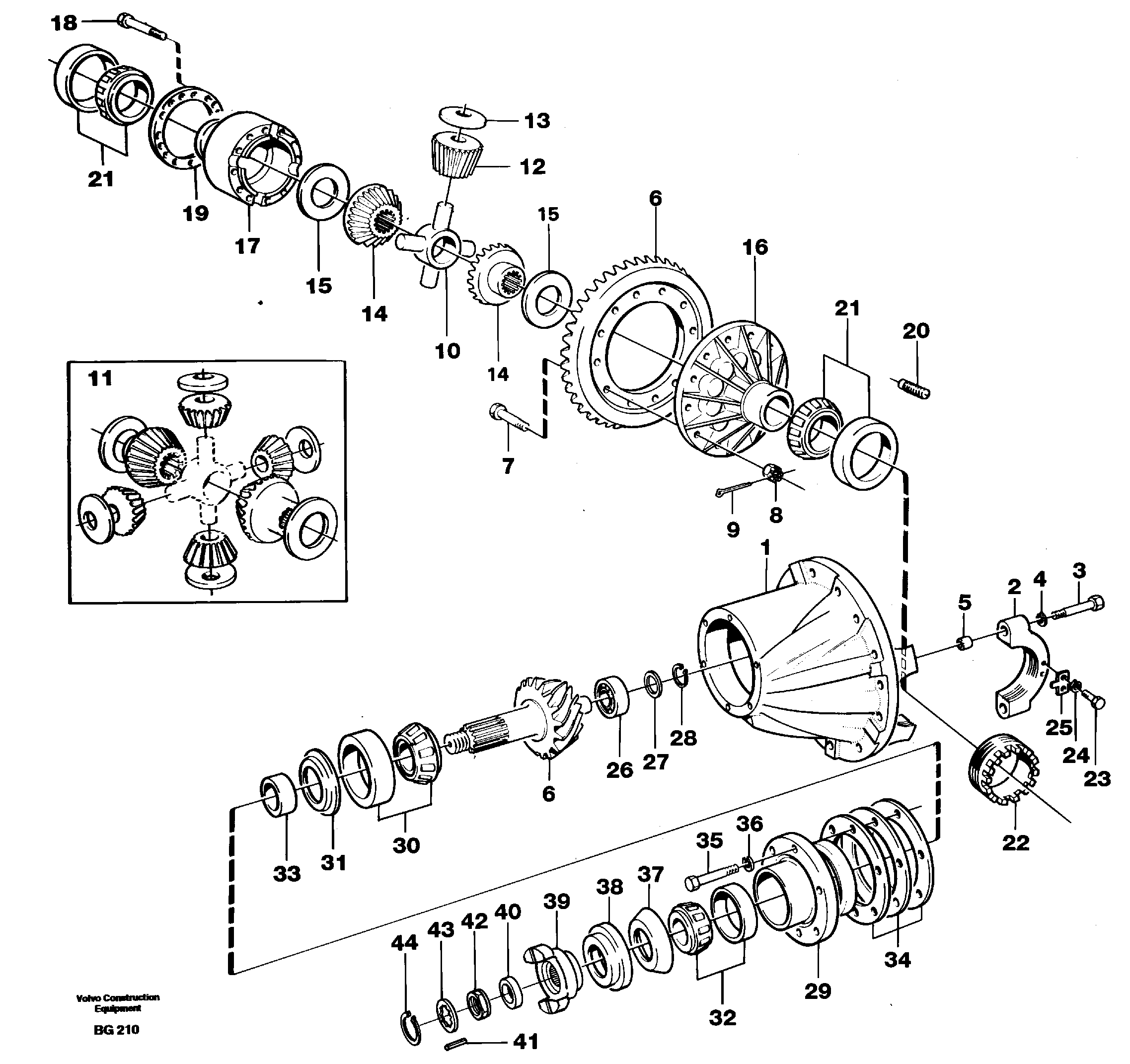 Control Wire VOE11035641 VOLVO