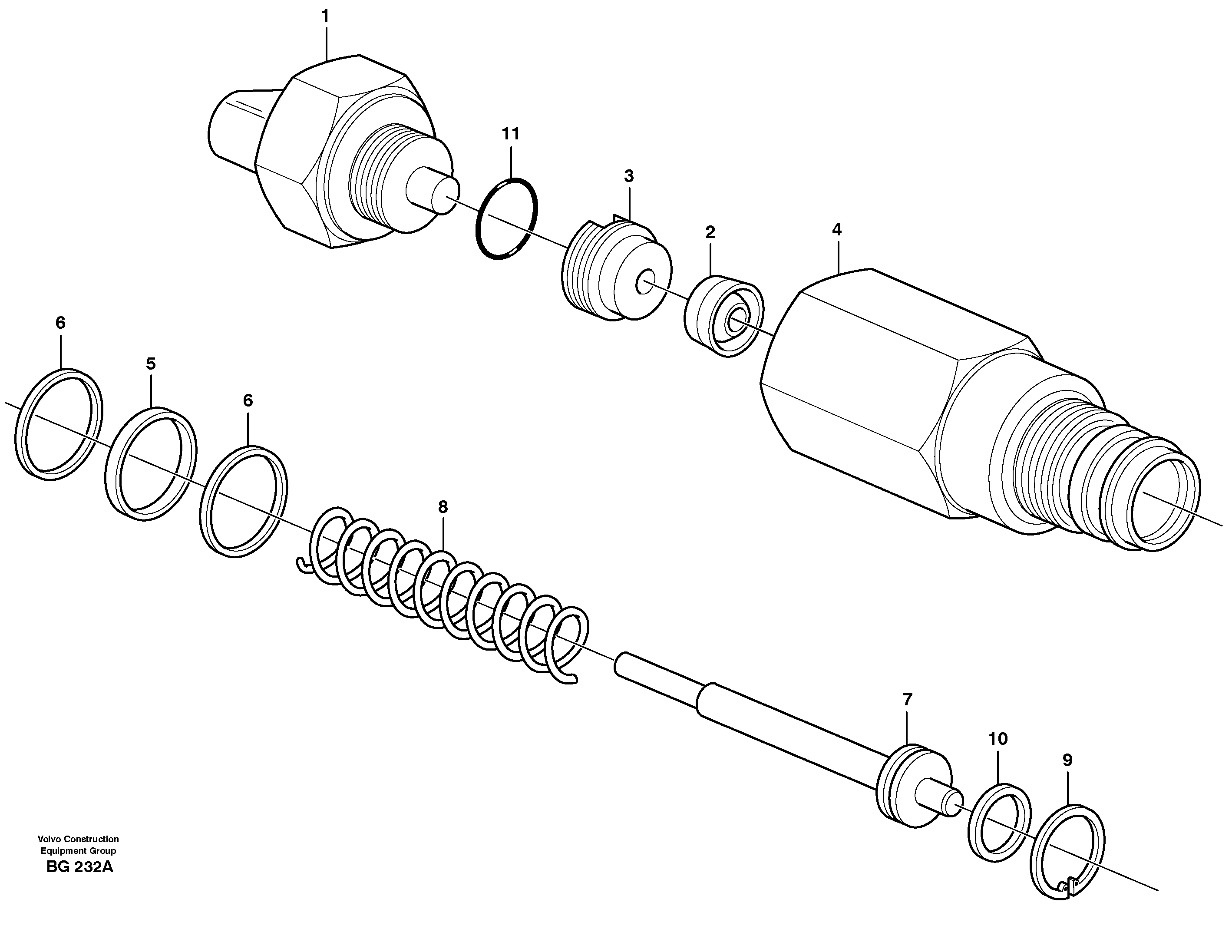 Piston VOE11063883 VOLVO