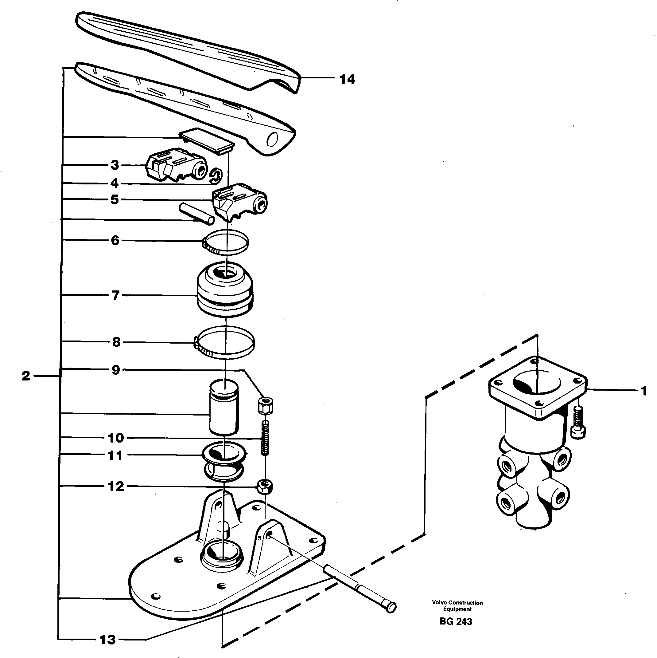 Valve Piston VOE347299 VOLVO