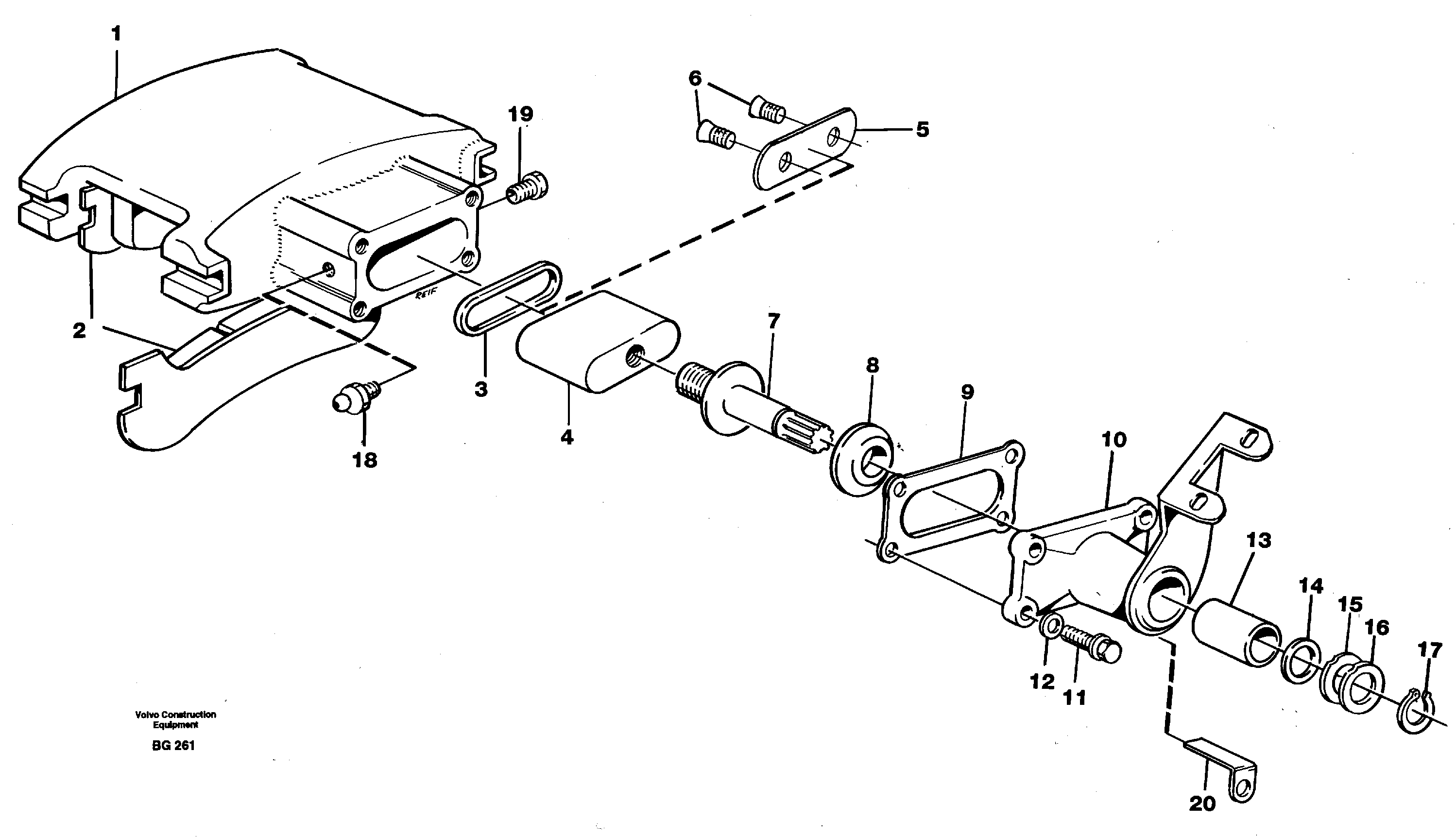 For upper engine part VOE11700768 VOLVO
