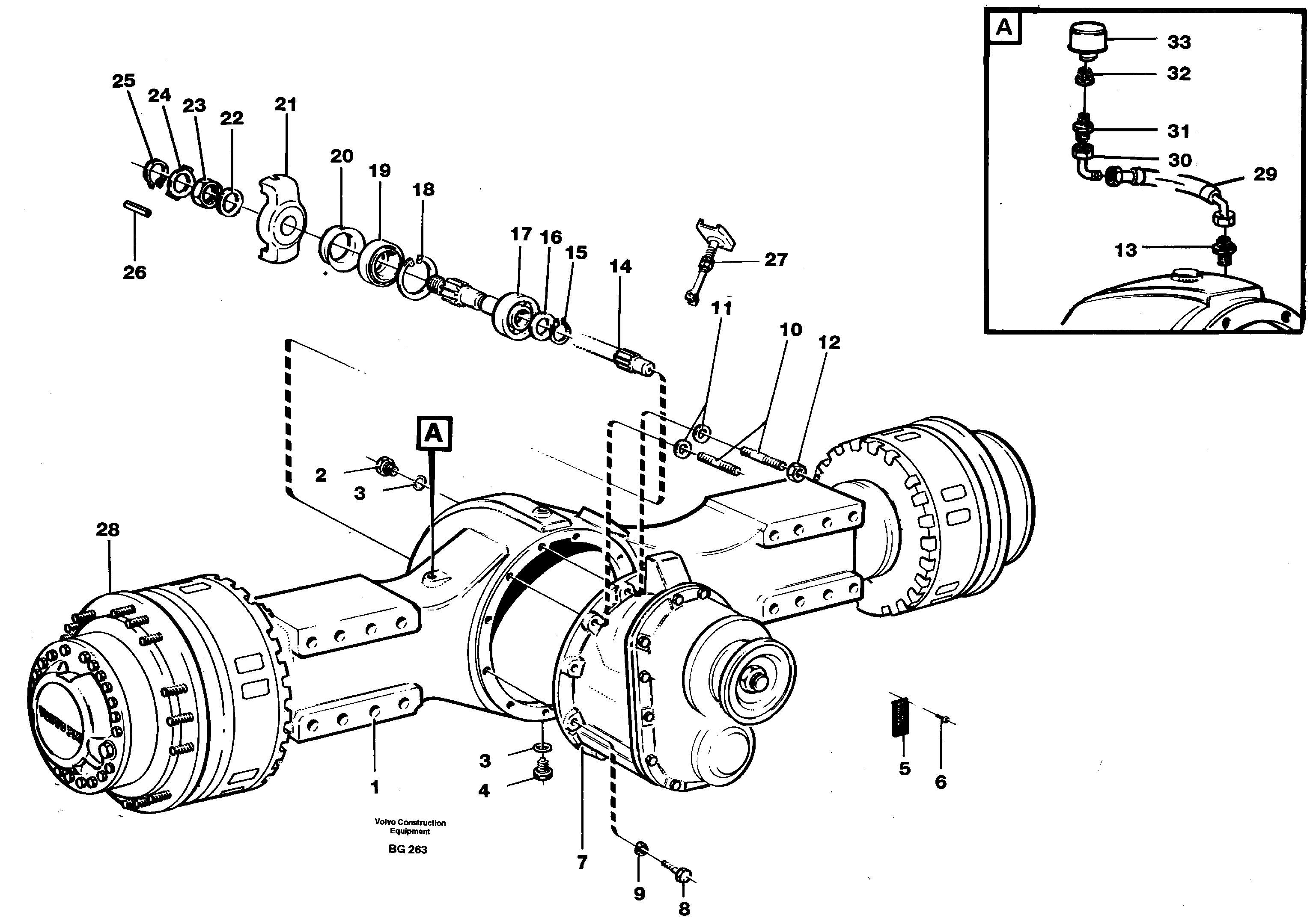 Bearing Housing VOE11035869 VOLVO