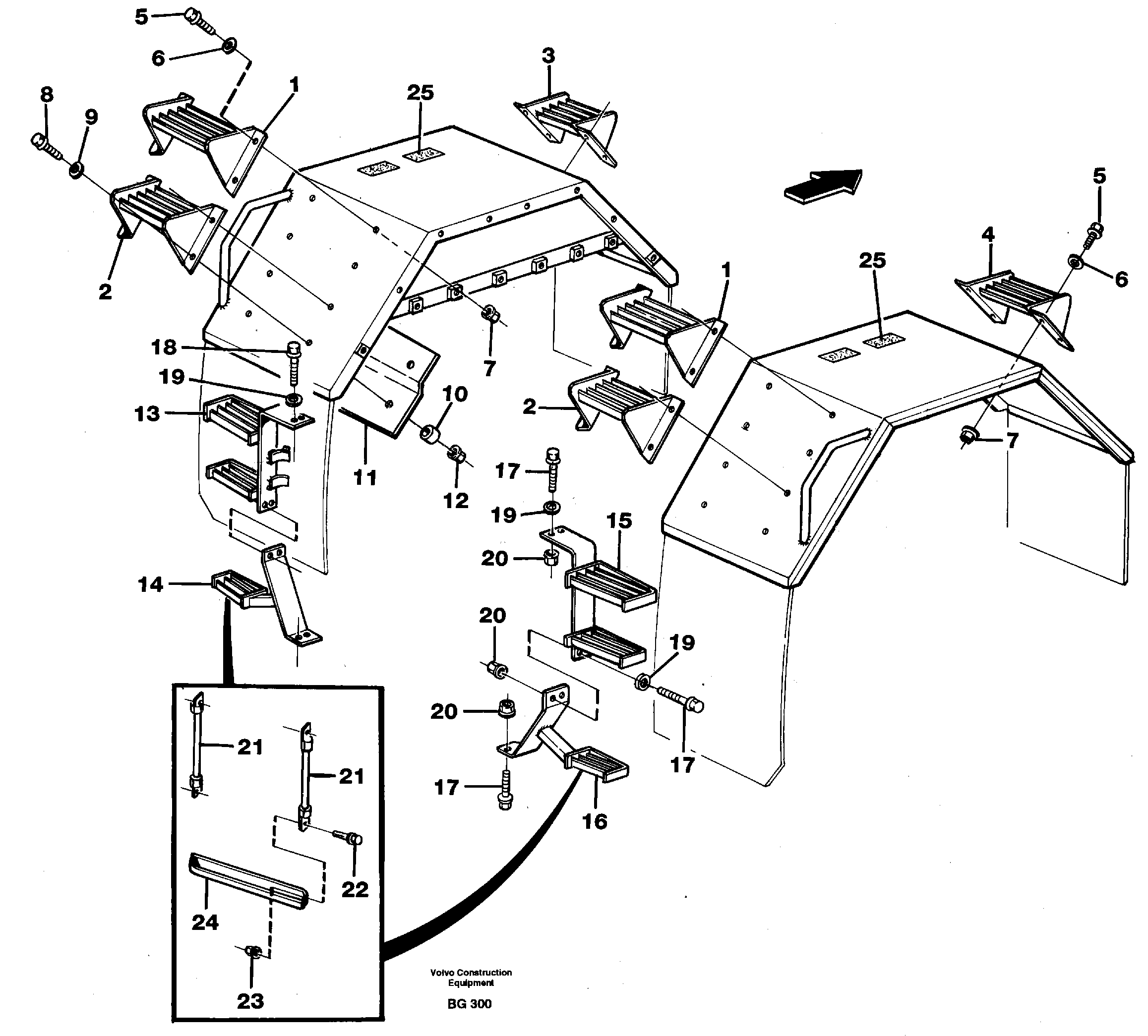Heating Pipe VOE11050617 VOLVO