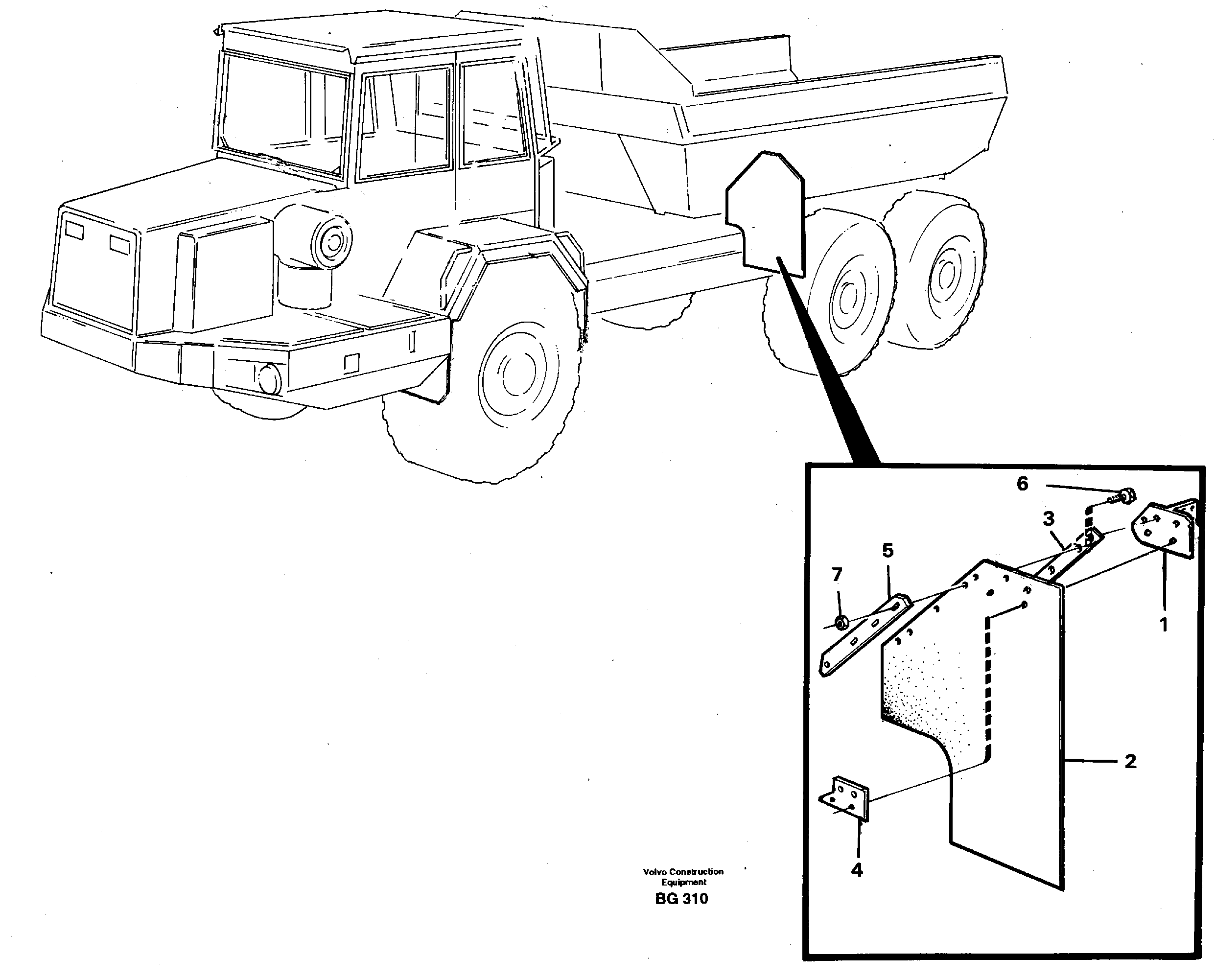 Flapcover VOE11051722 VOLVO