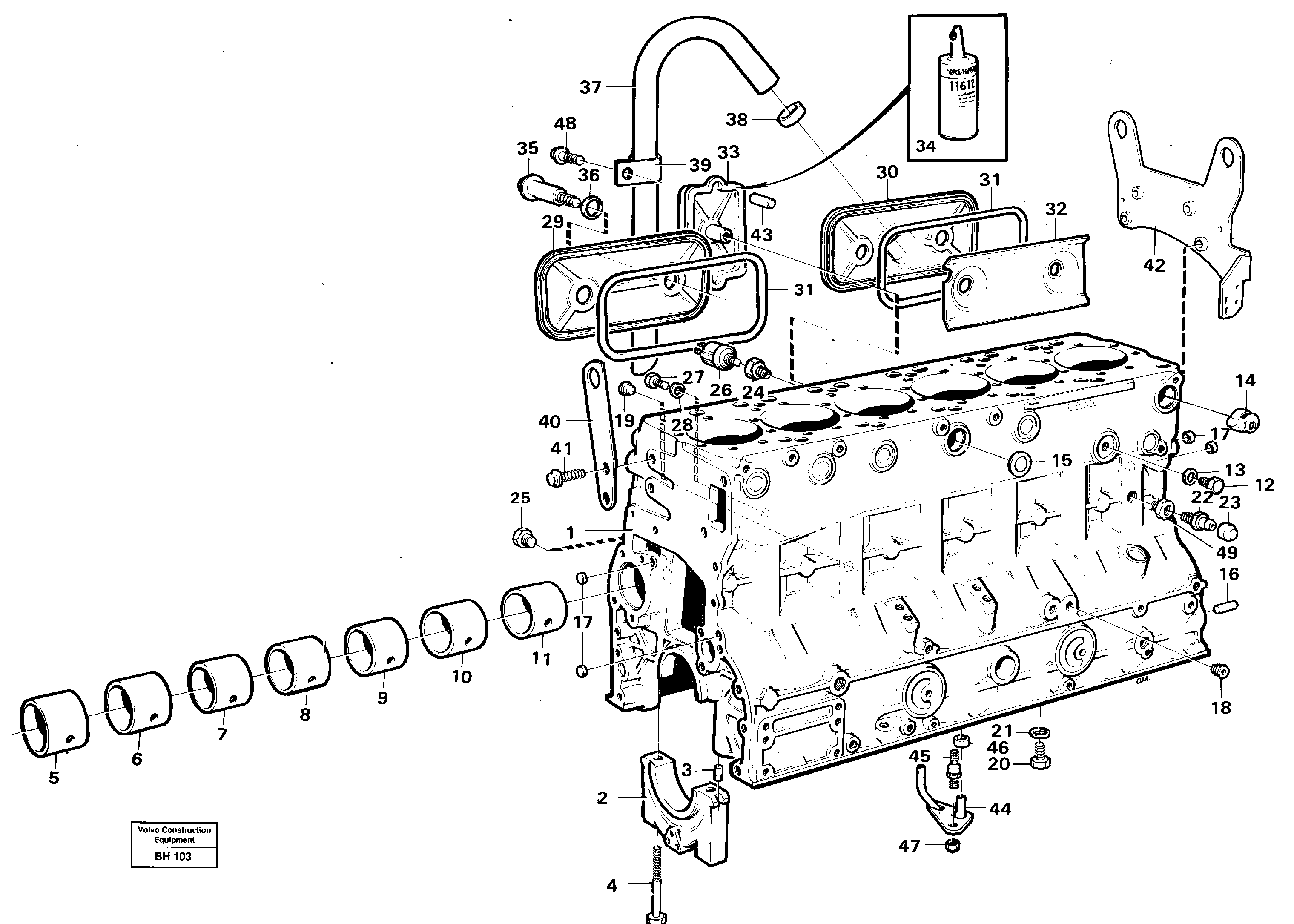 Connector Kit VOE11052054 VOLVO