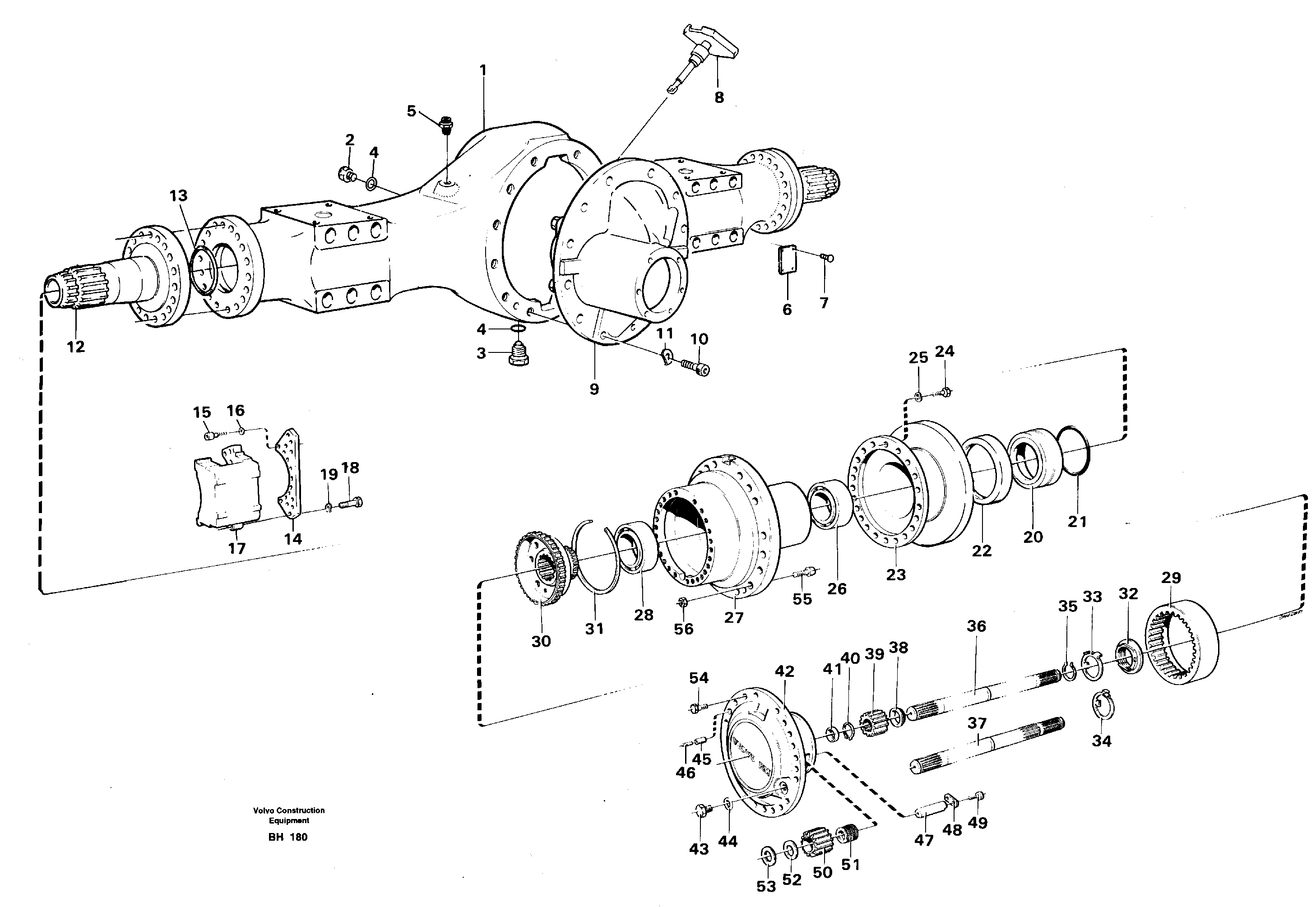 Bearing Housing VOE11102217 VOLVO