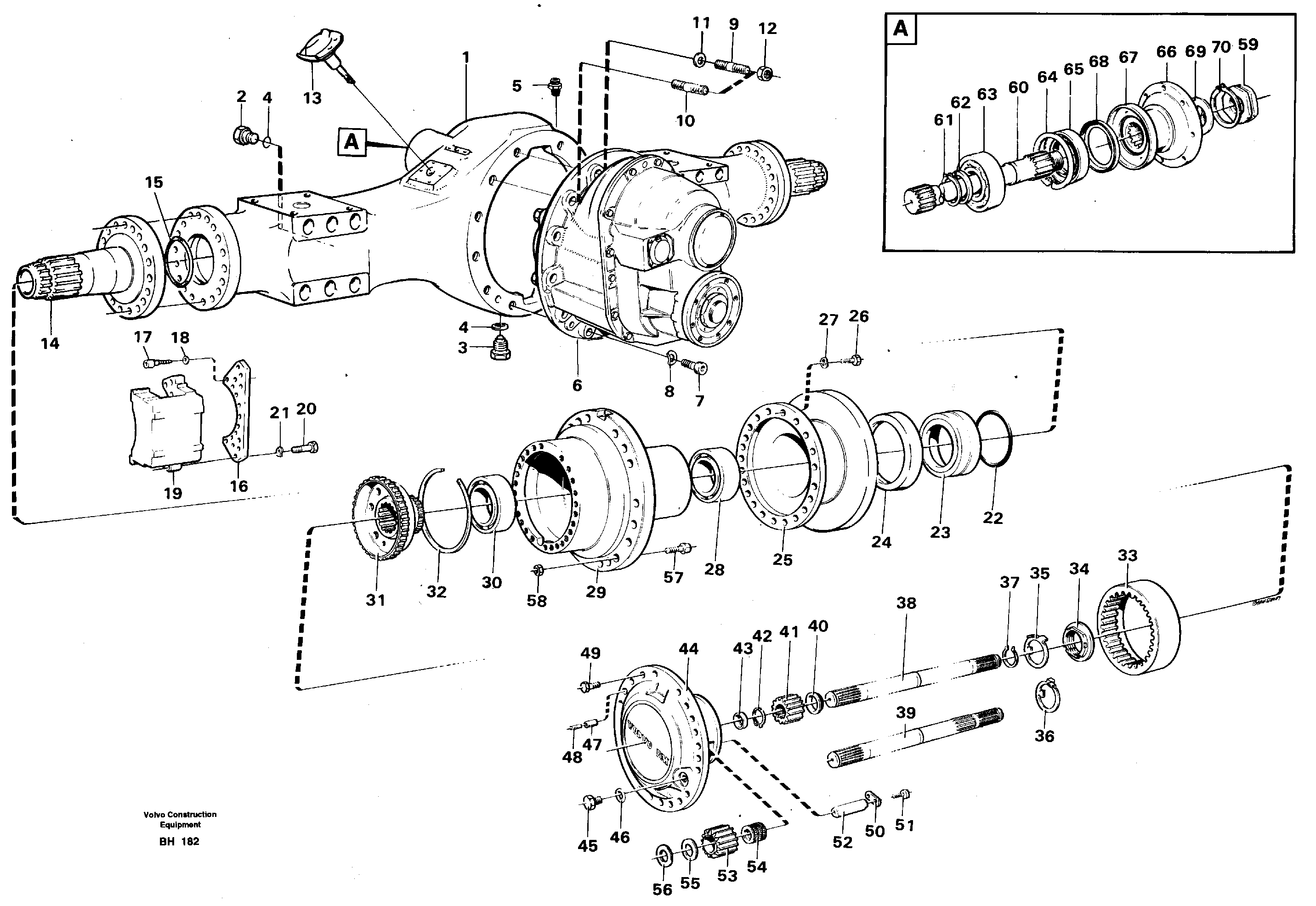 Bearing Housing VOE11102215 VOLVO