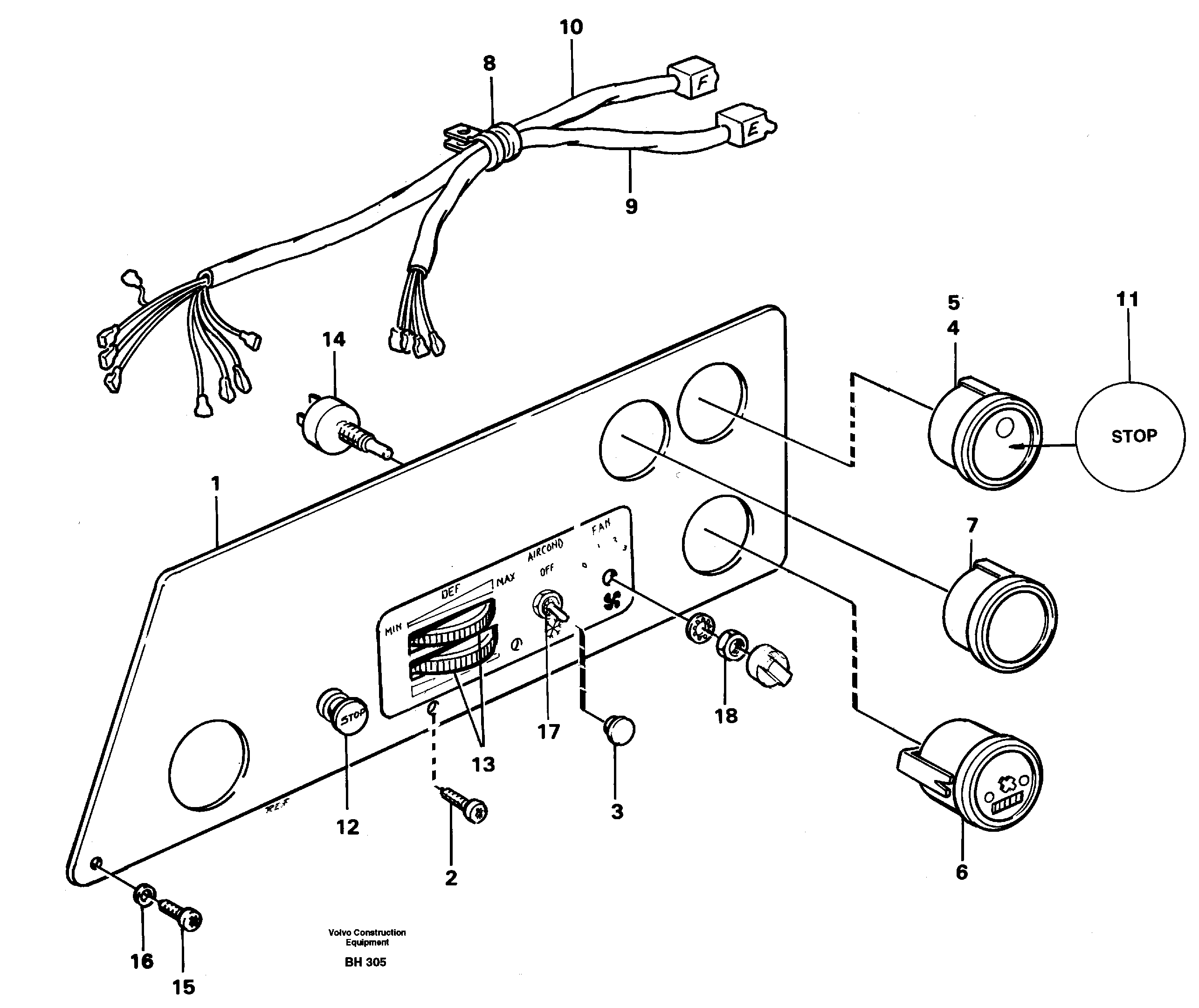 Plunger VOE13935054 VOLVO