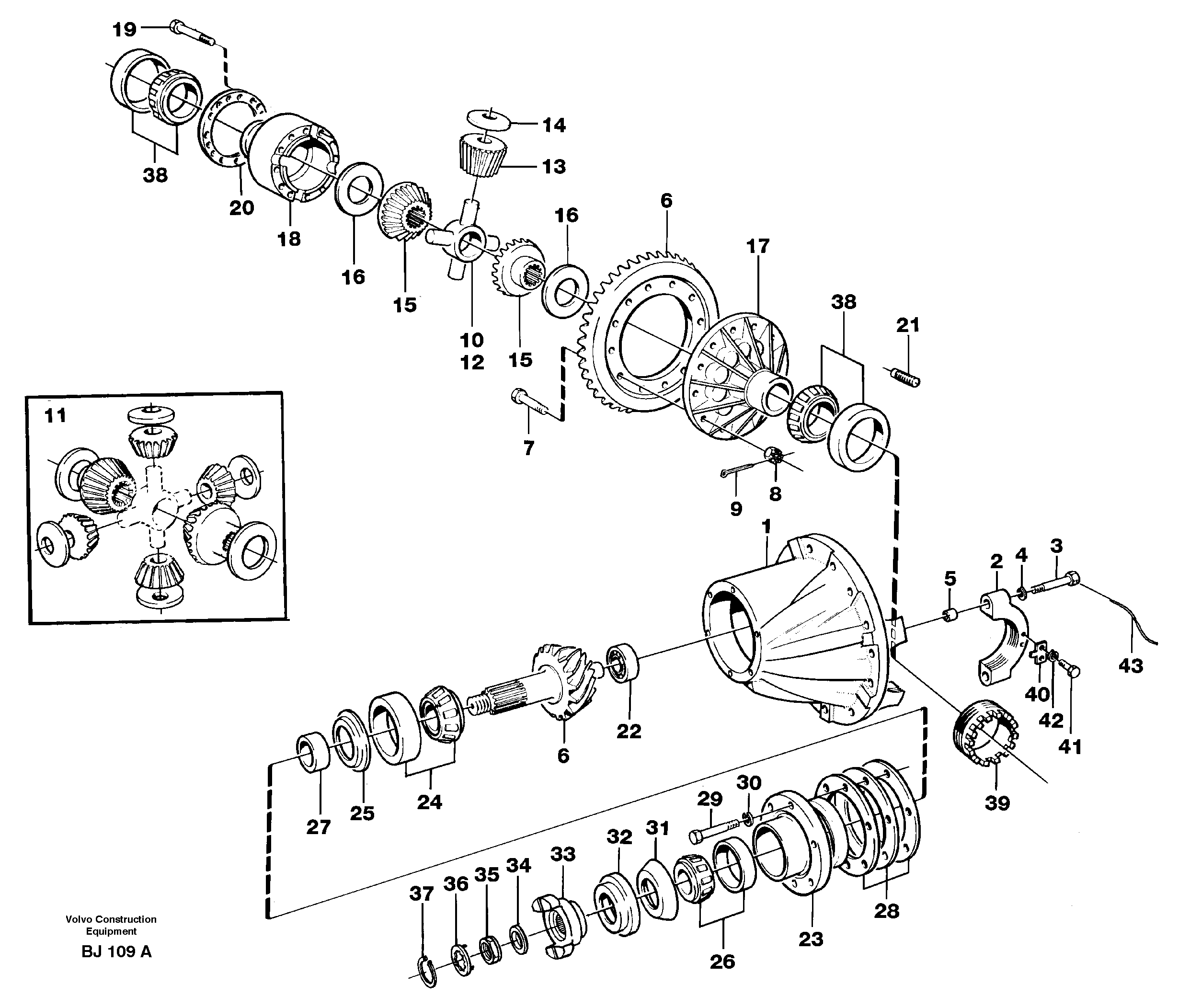 Locking wire VOE190045 VOLVO