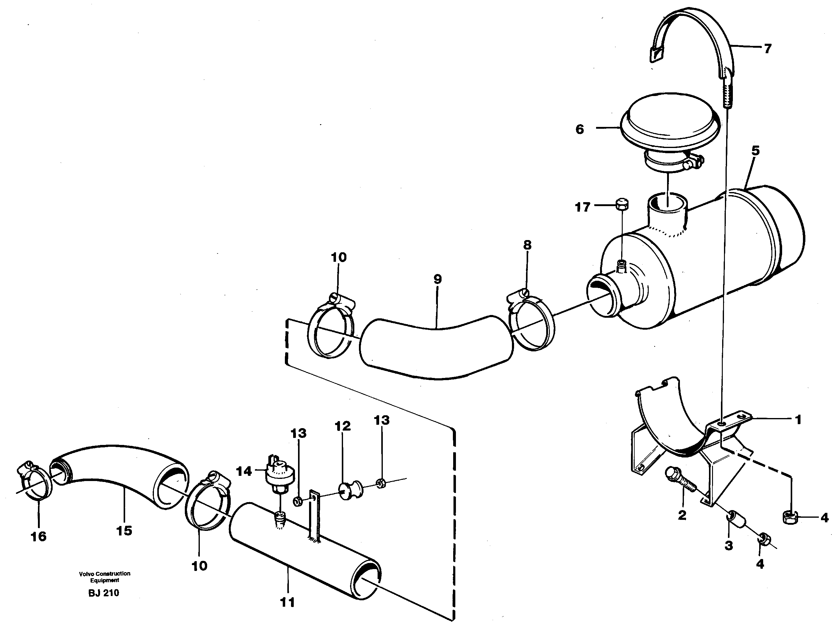 Brake Piston VOE11063017 VOLVO