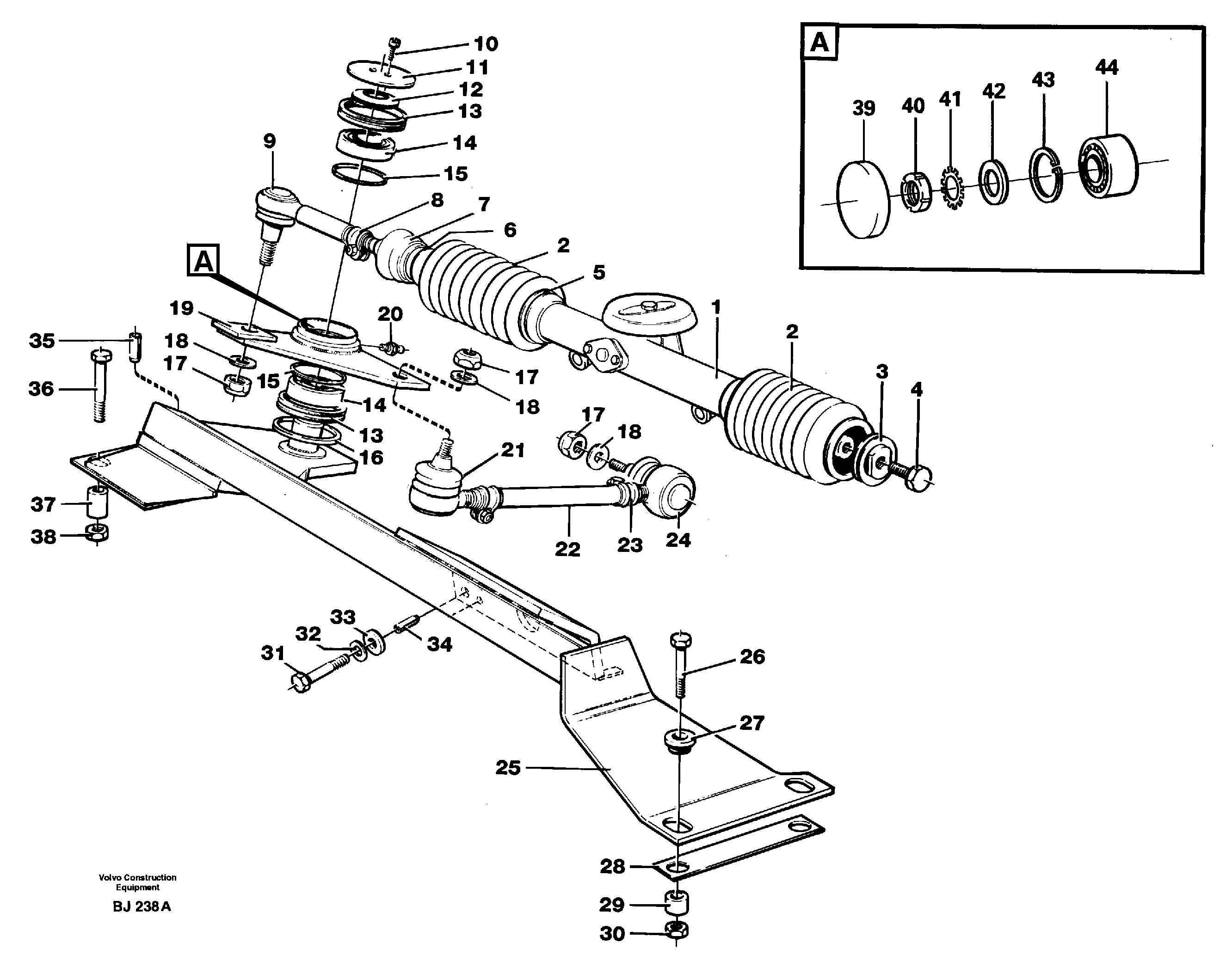 Bracket VOE11061013 VOLVO