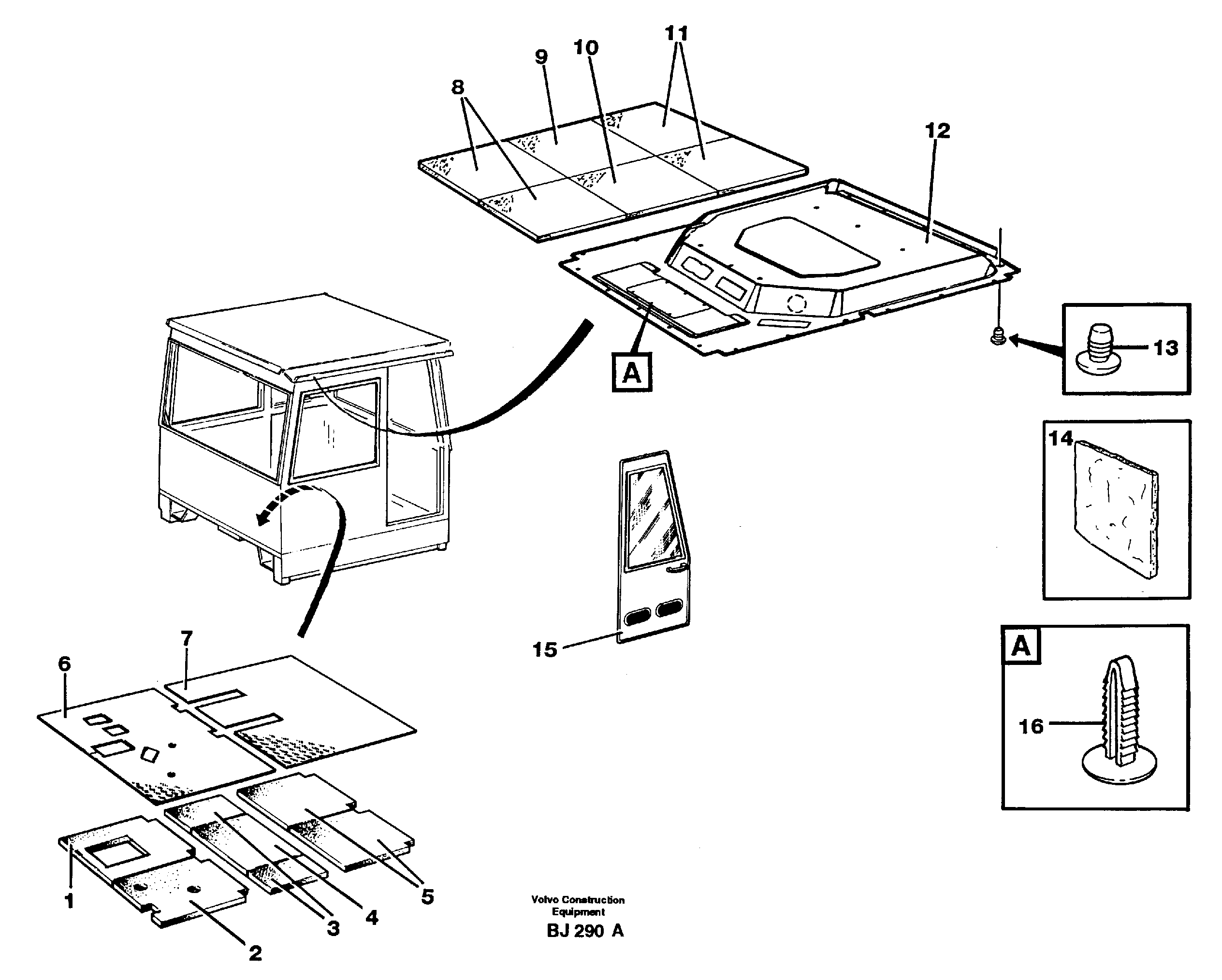 Insulation VOE11058757 VOLVO