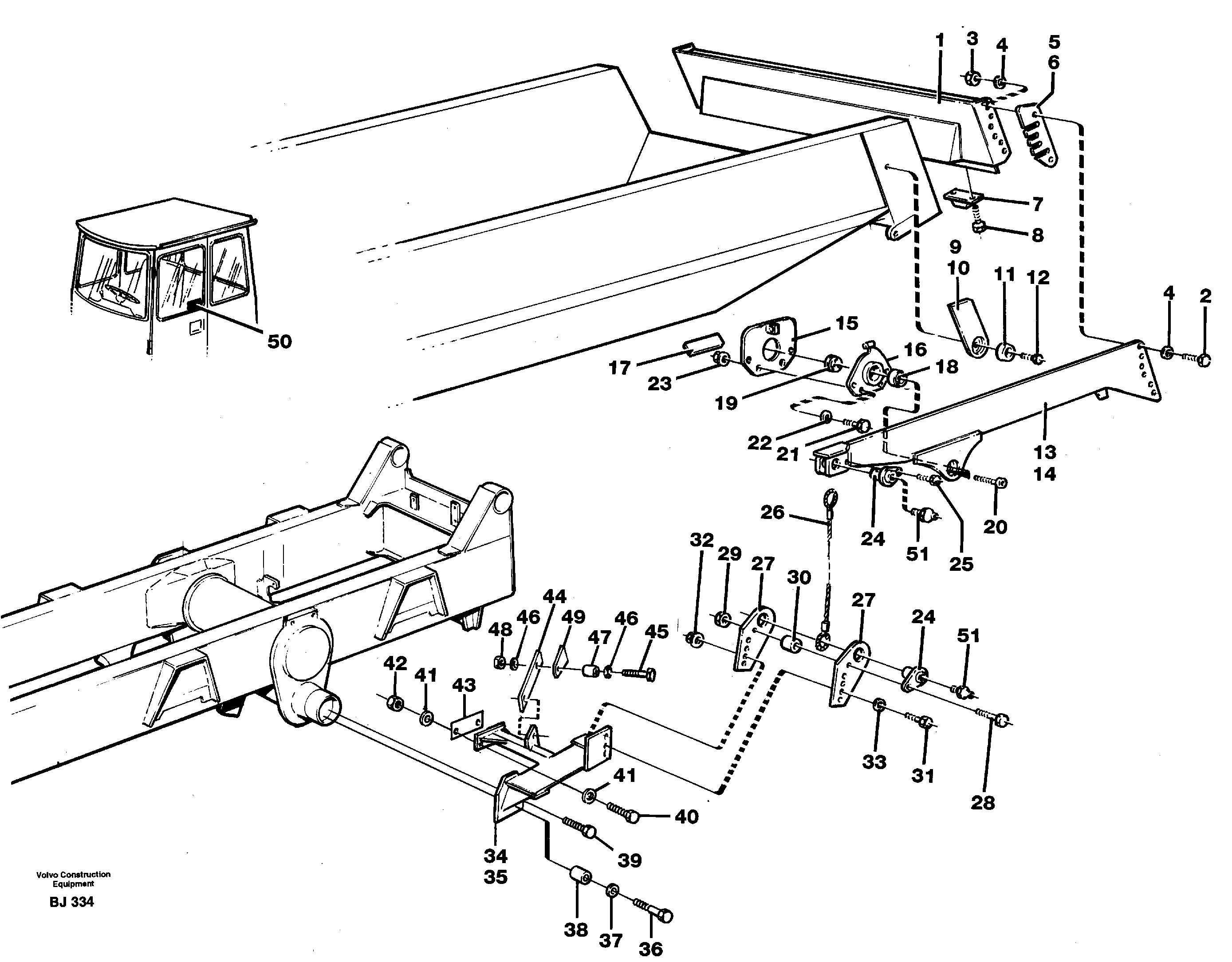 Bogie Lift VOE11052449 VOLVO