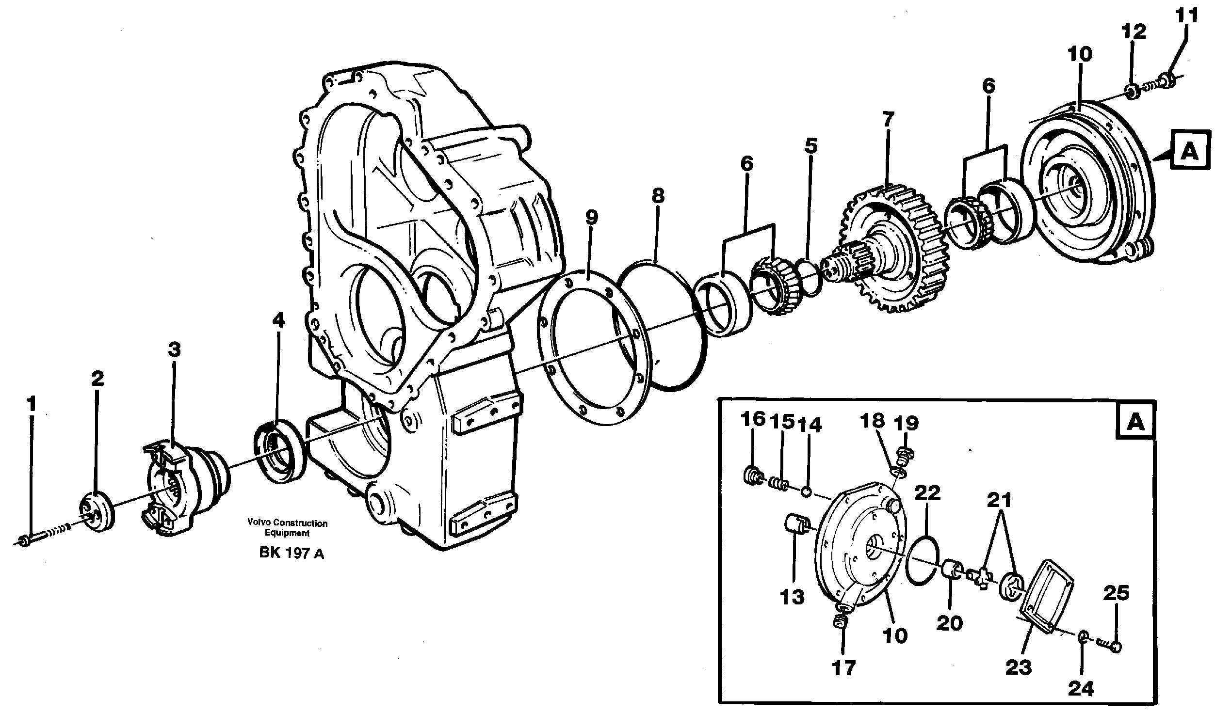 Скользящий зуб VOE11037728 VOLVO