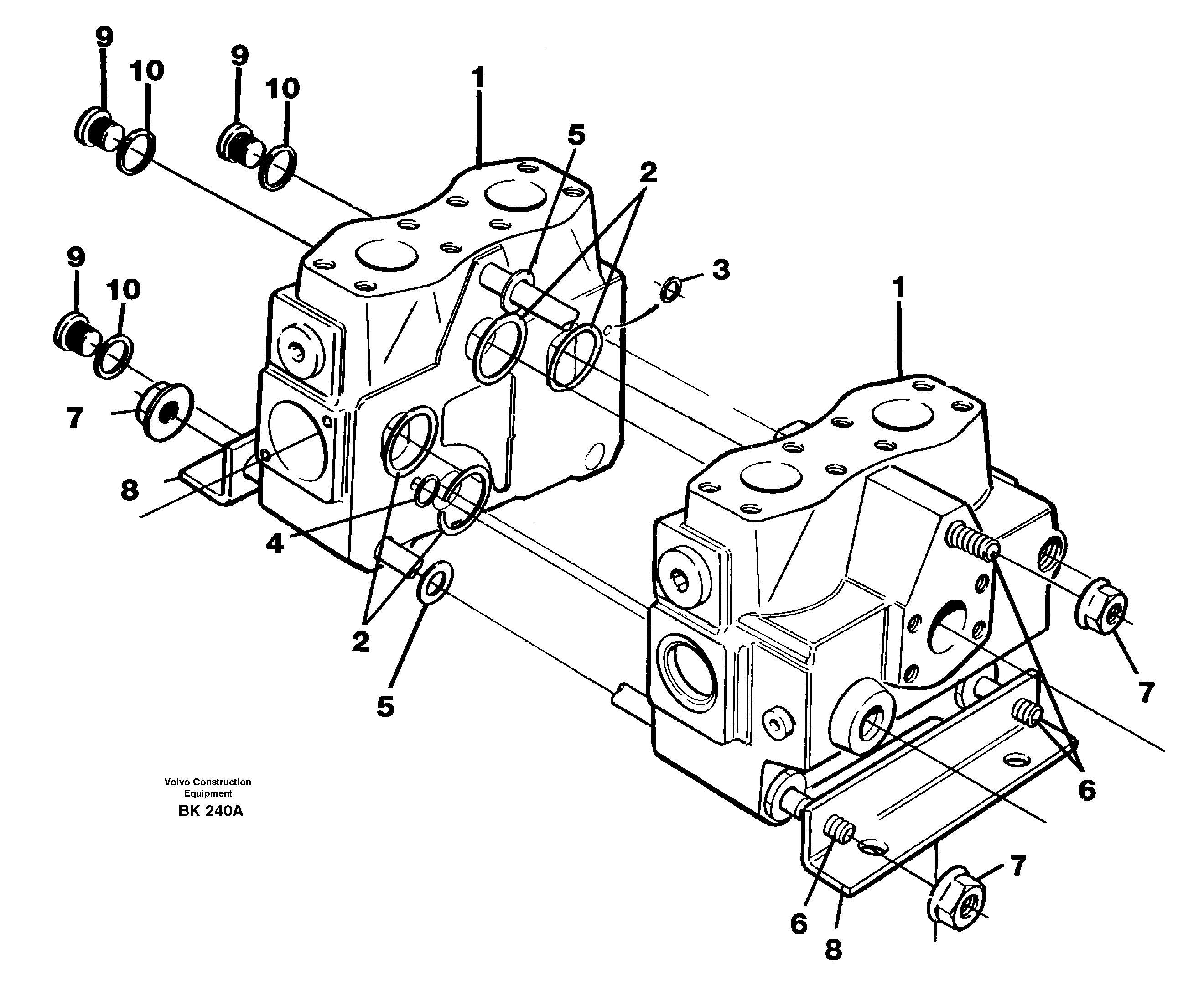 Sender, Hydraulic Oil VOE11063347 VOLVO
