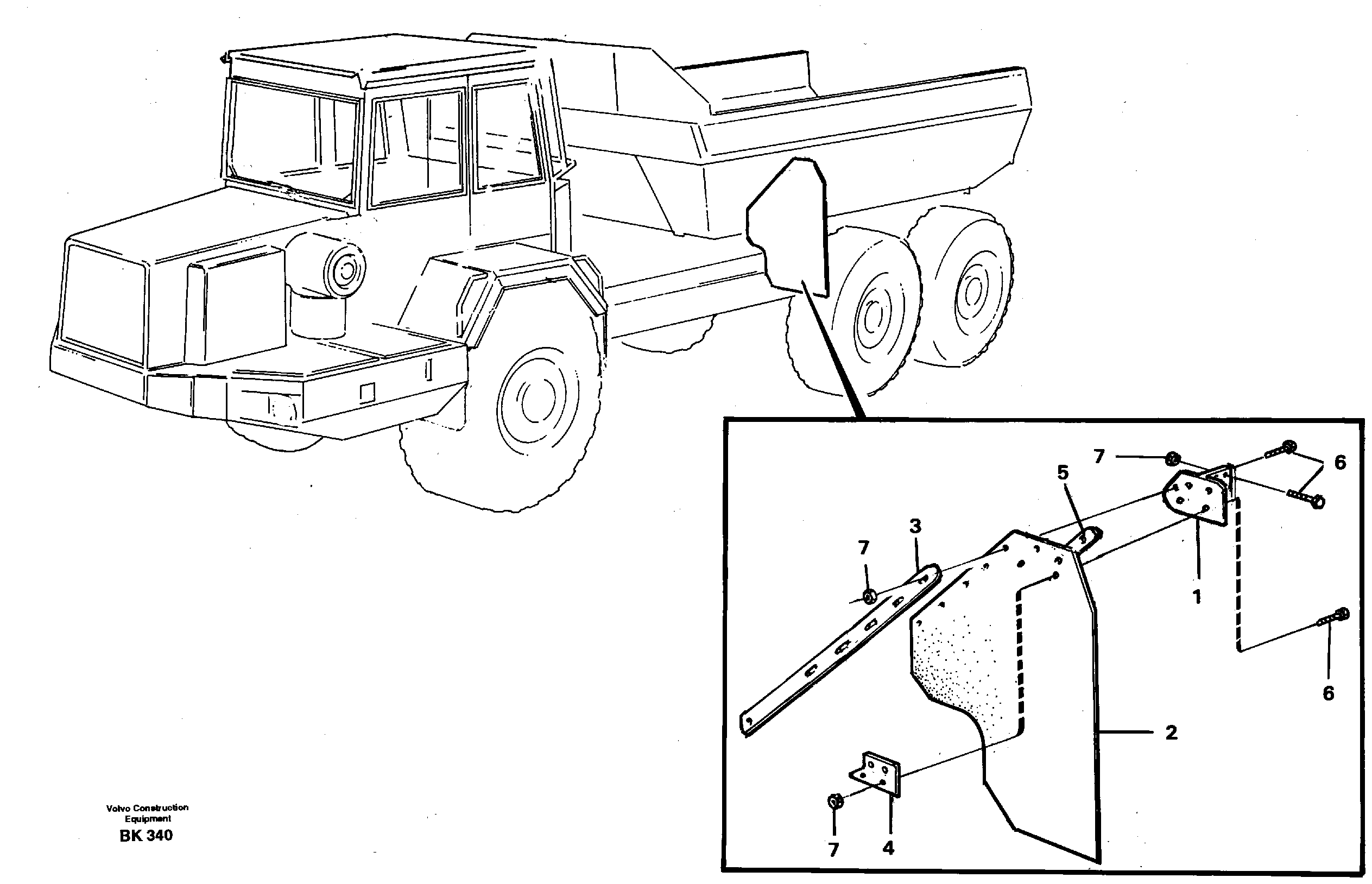 Flapcover VOE11052196 VOLVO