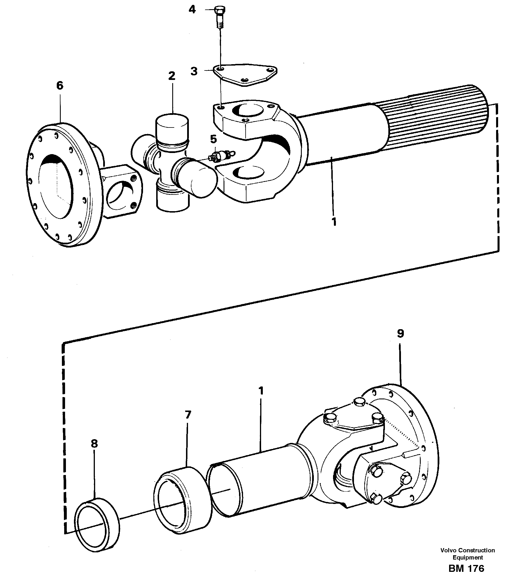 Upholstery Rail VOE1651213 VOLVO
