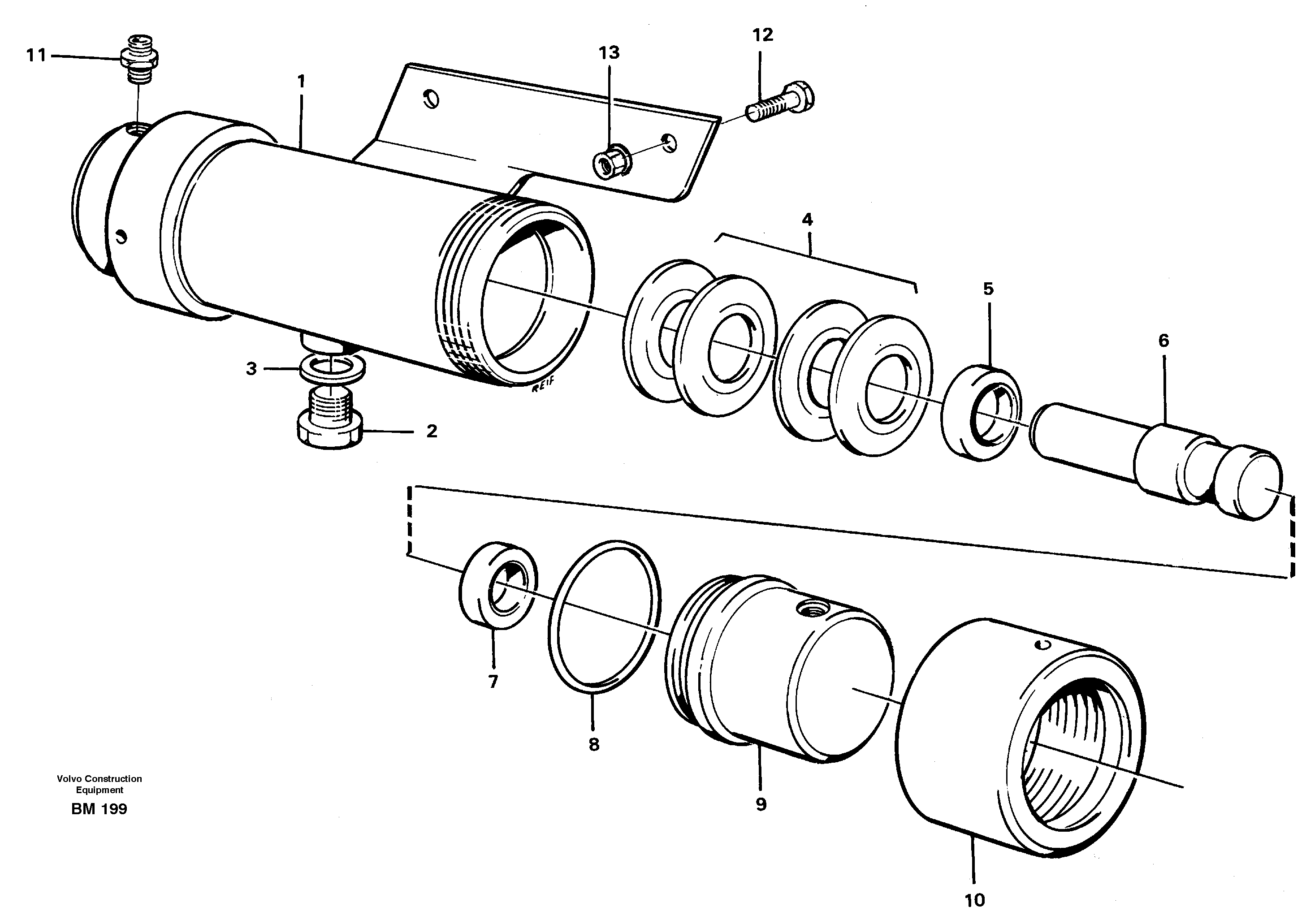 Ecc Lock Hook VOE11059369 VOLVO