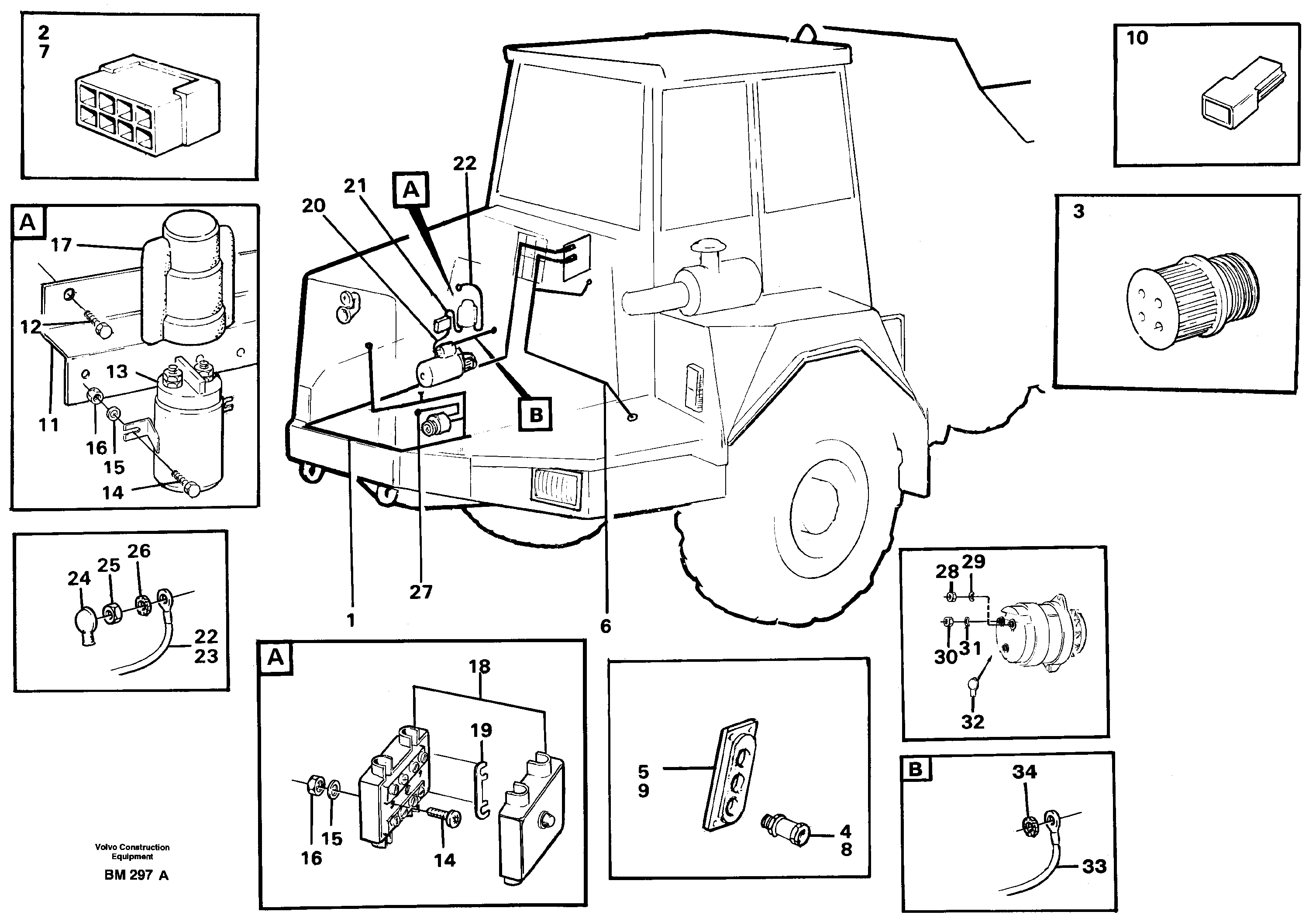 Комплект зеркал З В VOE4942792 VOLVO