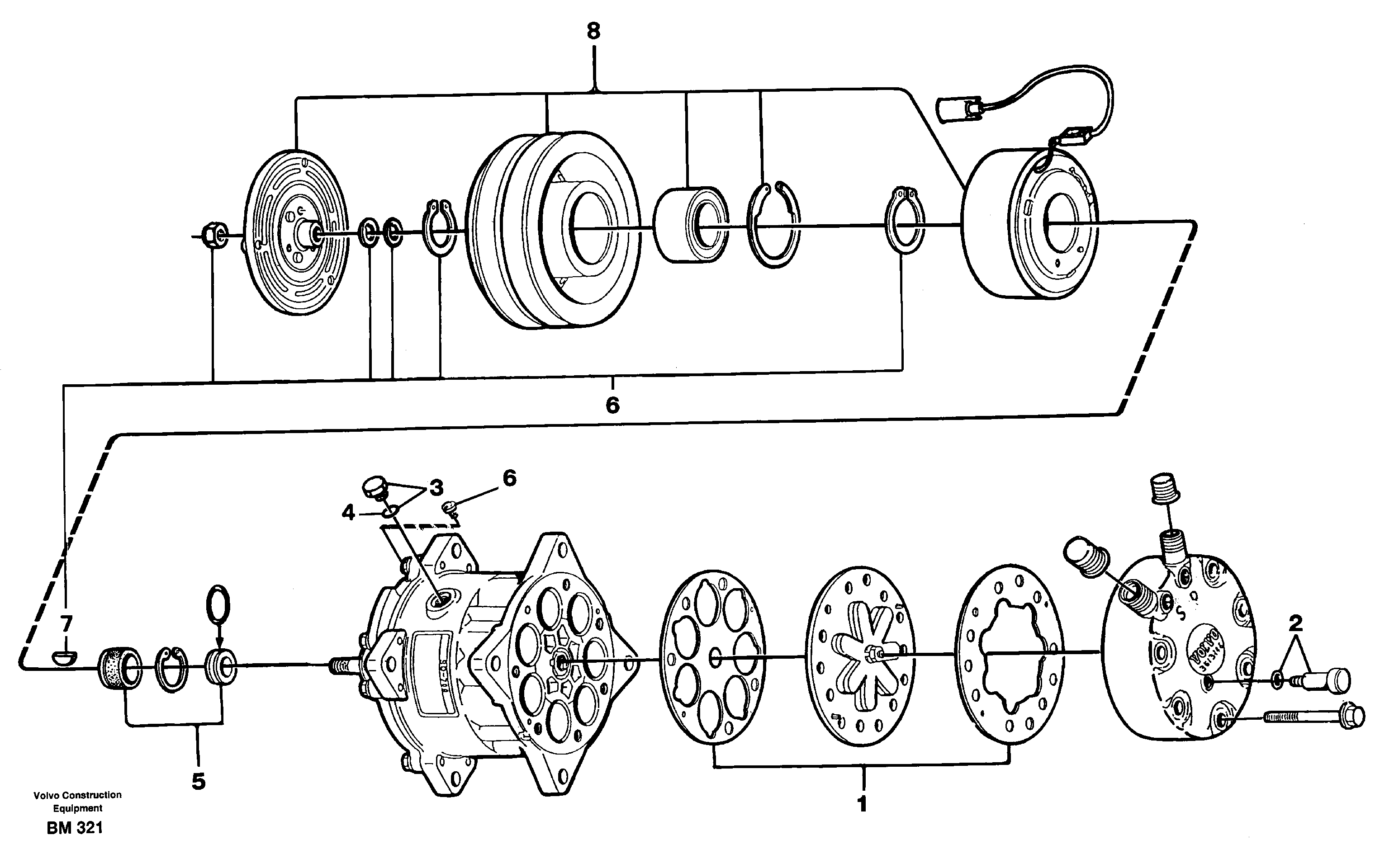 Sealing Collar VOE11058974 VOLVO