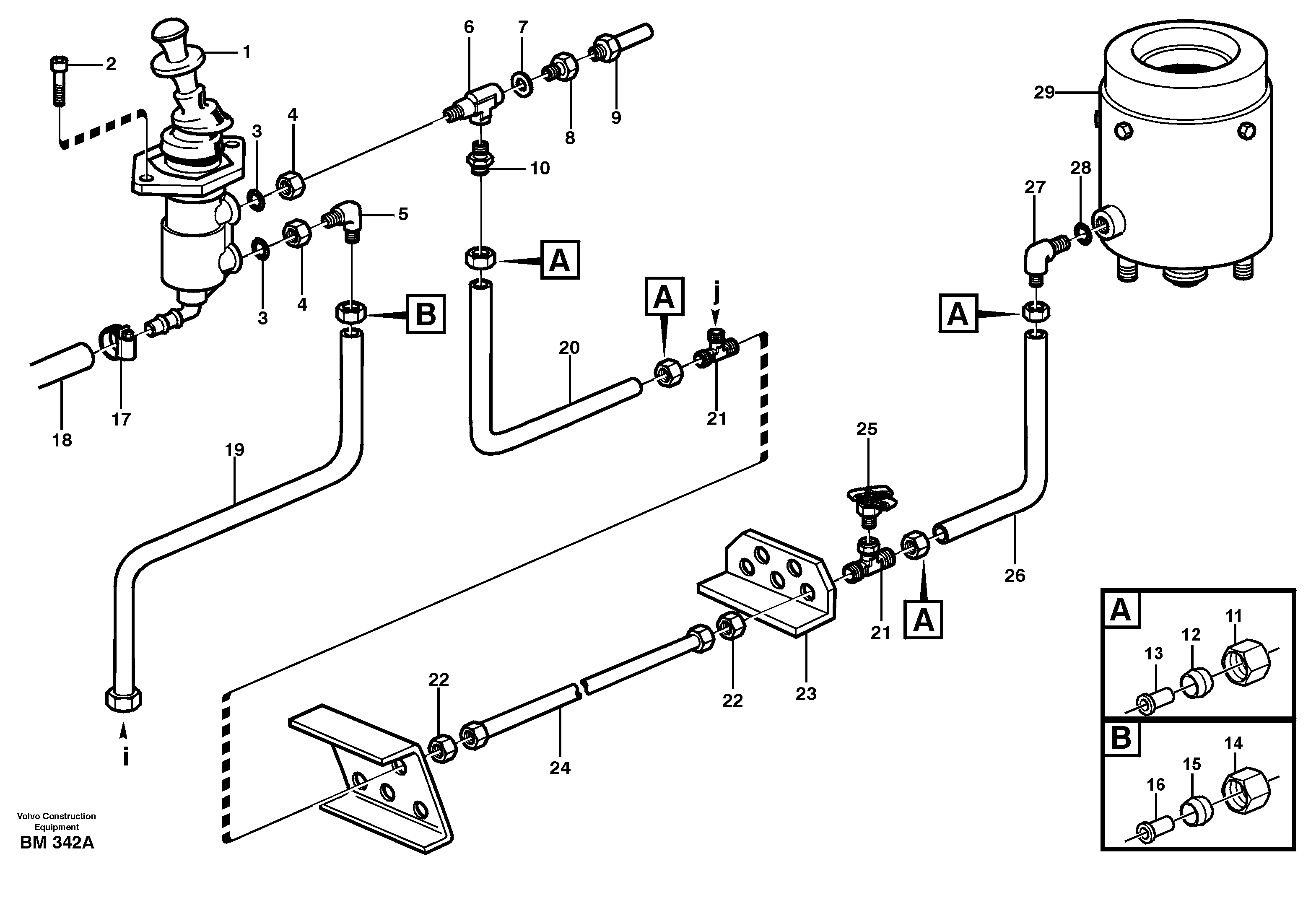 Valve Assembly, Stop VOE966446 VOLVO