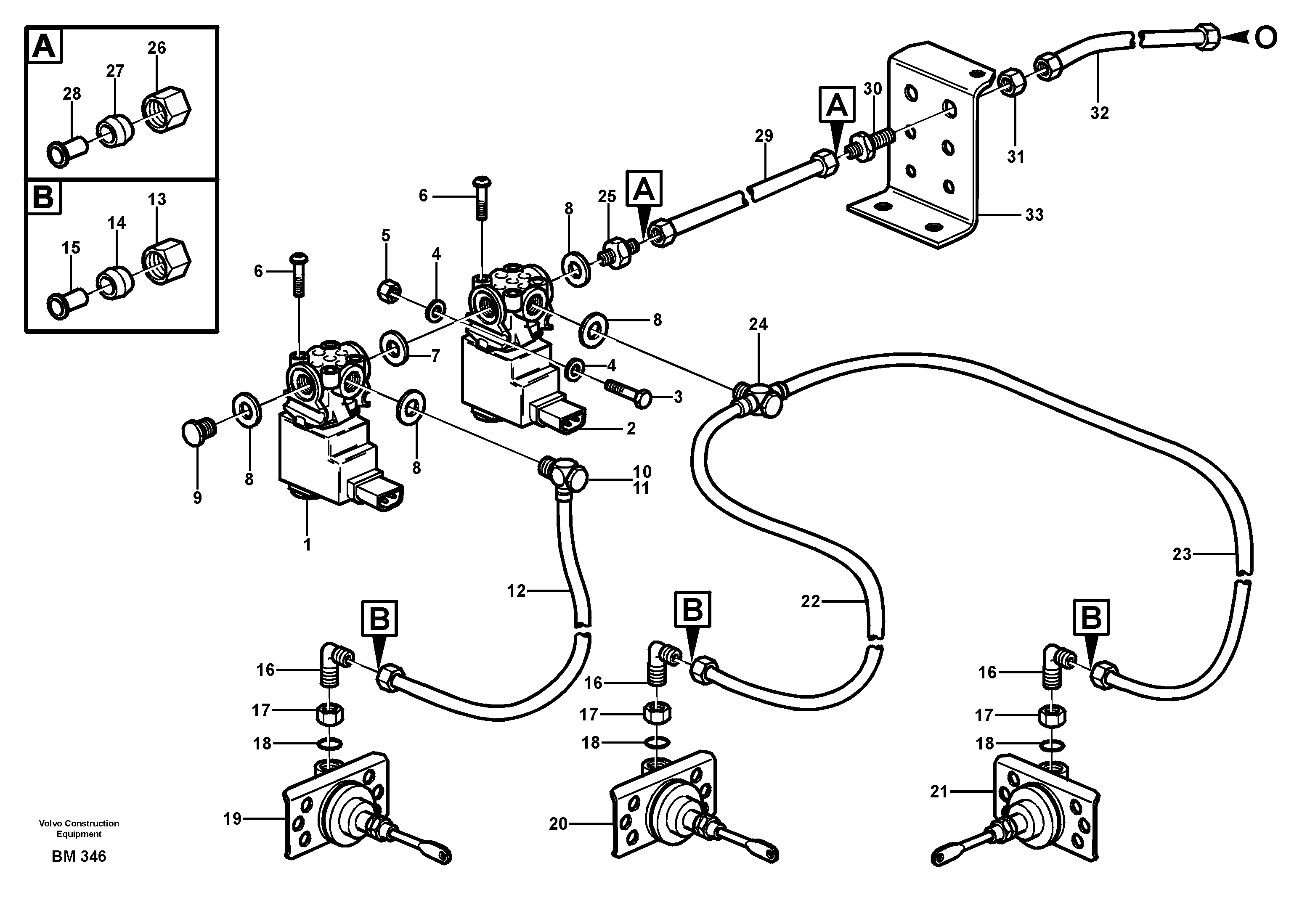 Screw VOE973219 VOLVO