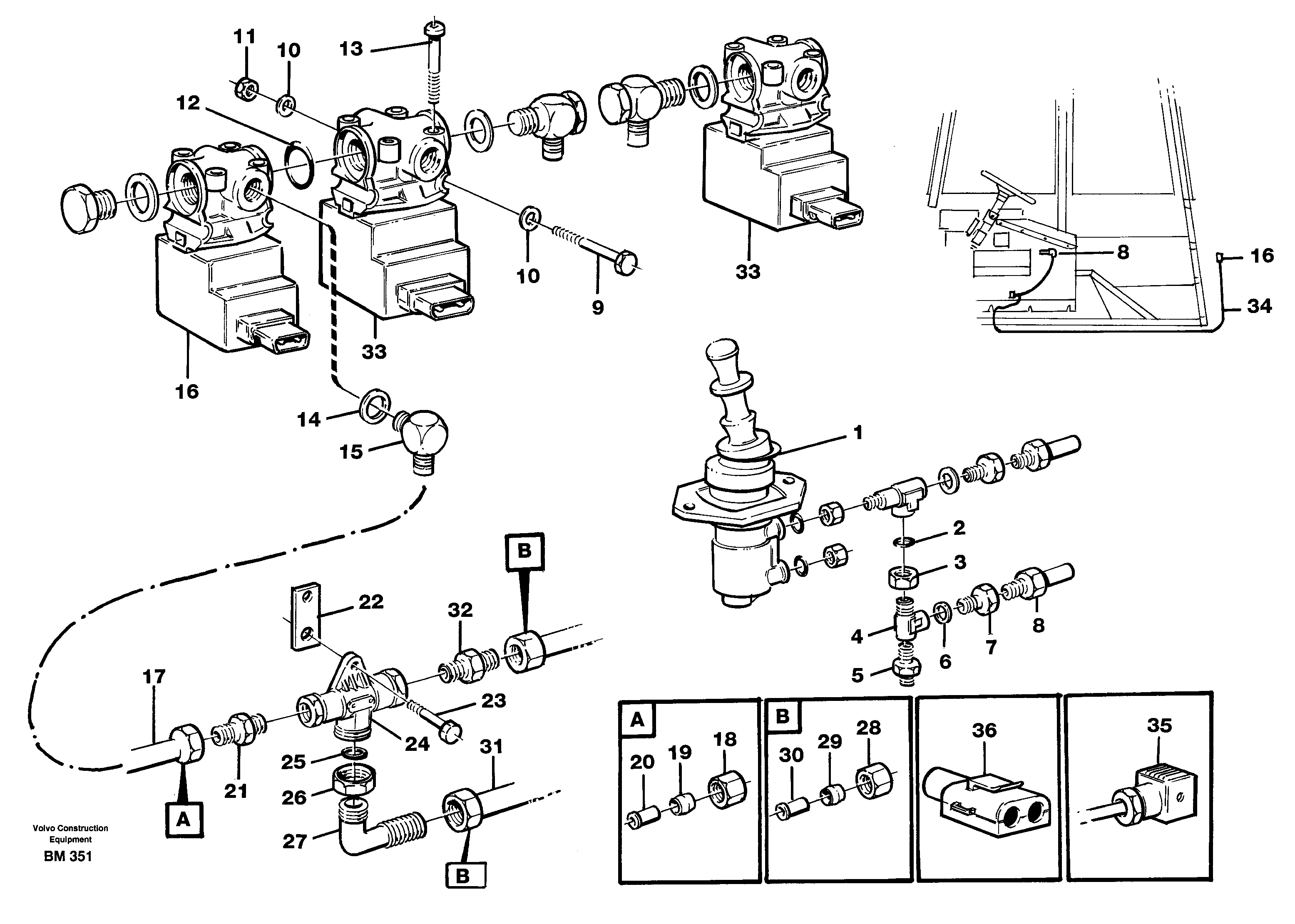 Frame, Centre VOE11063334 VOLVO