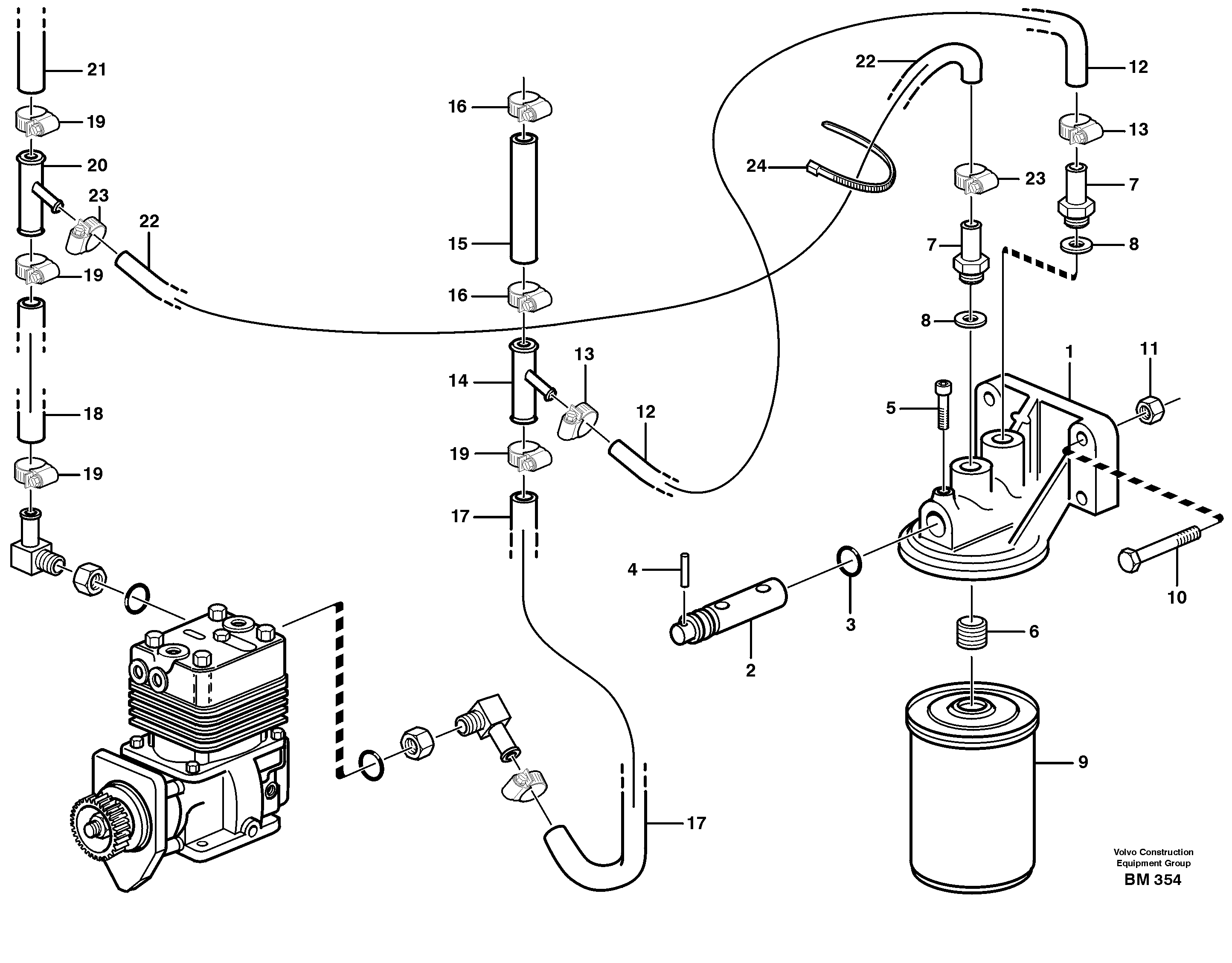 Filter VOE11066256 VOLVO