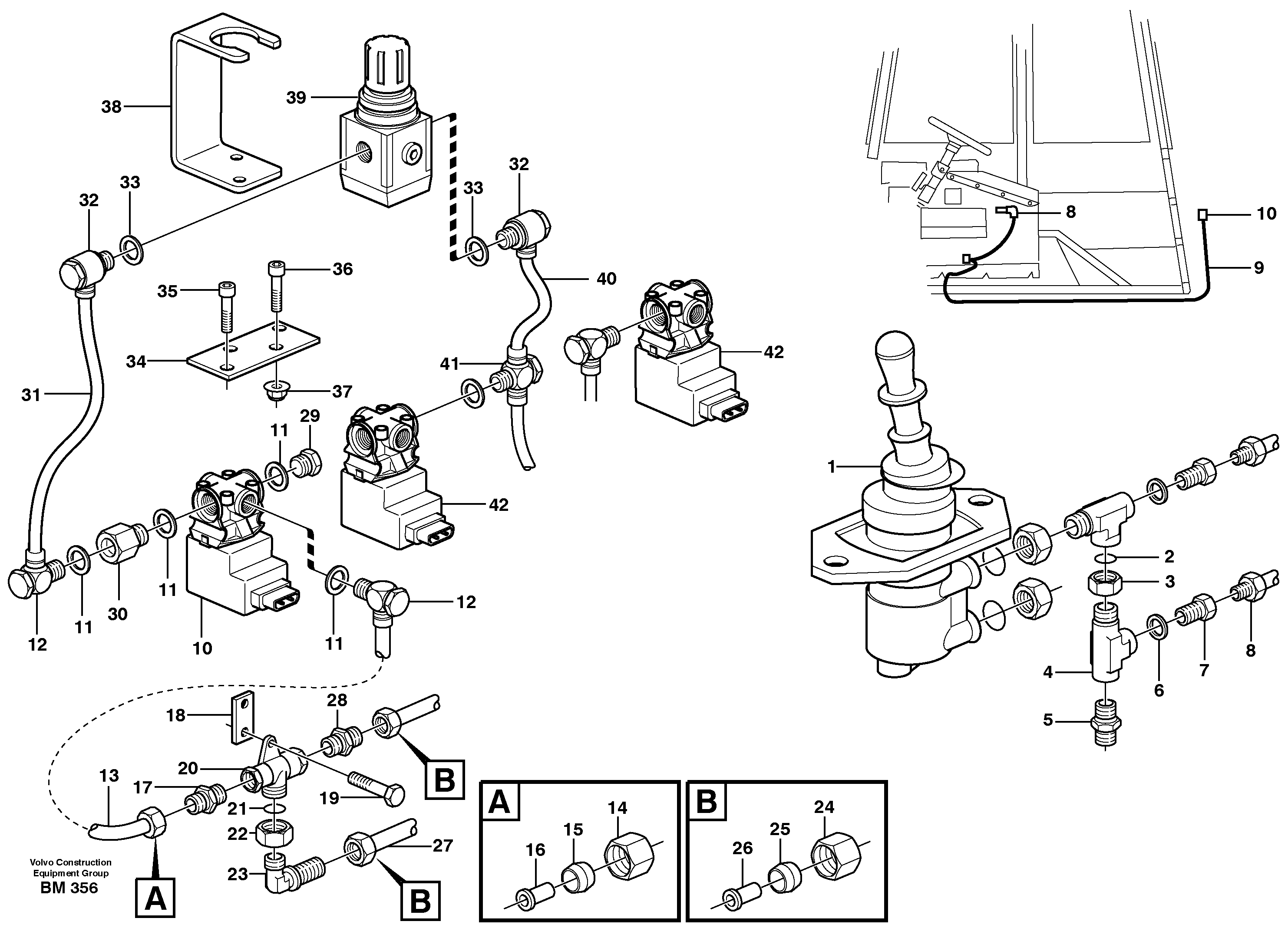Restrictor VOE11116964 VOLVO