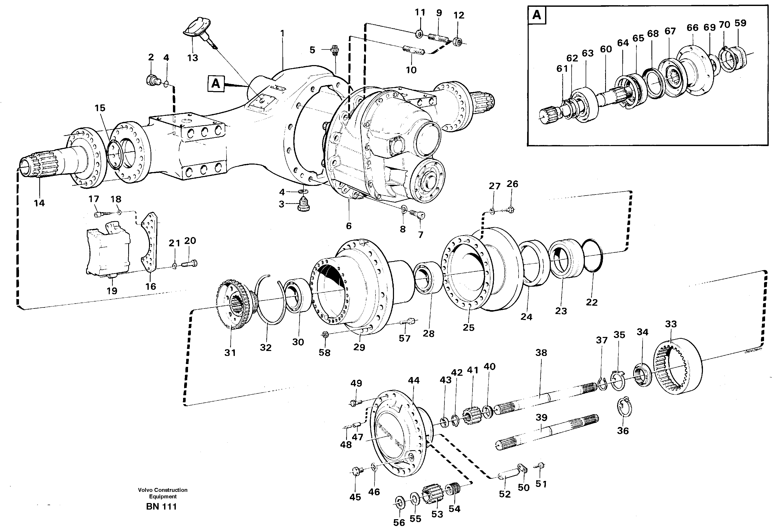 Center Punch VOE11102500 VOLVO
