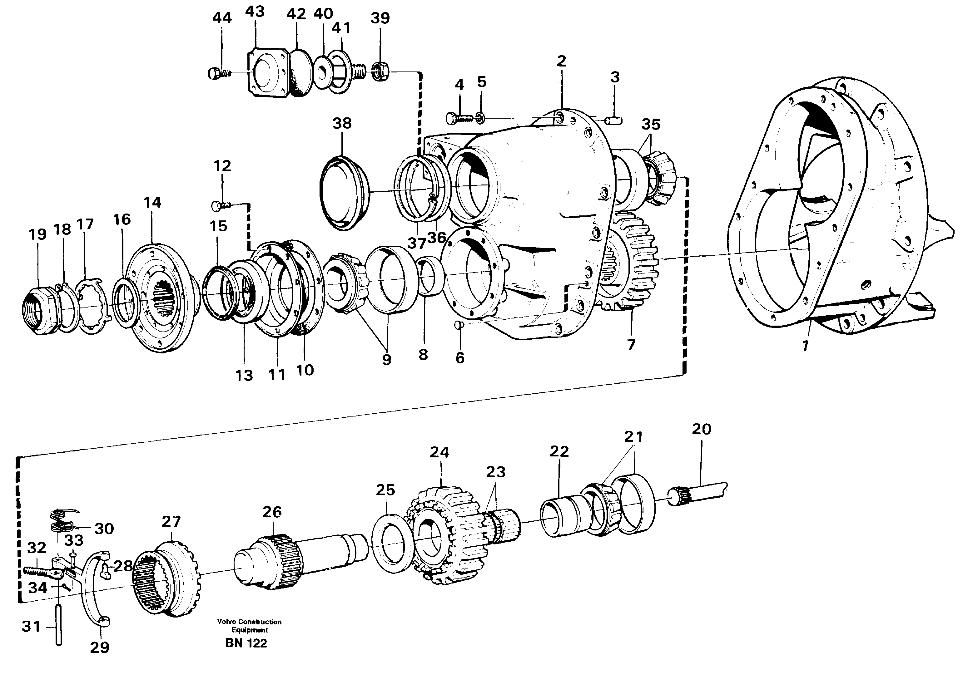 Converter Valve VOE11102707 VOLVO
