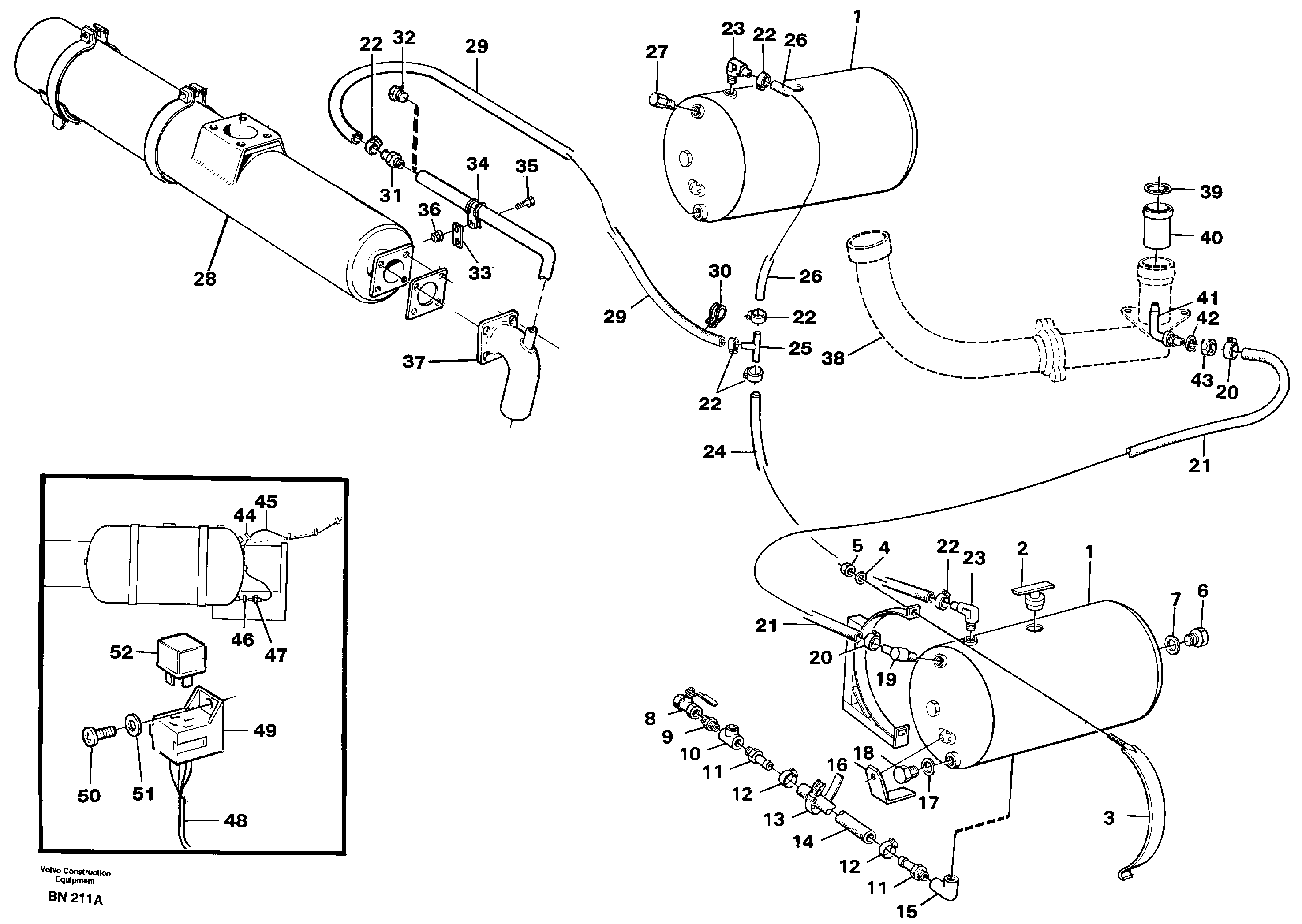 Axle Casing VOE11056212 VOLVO