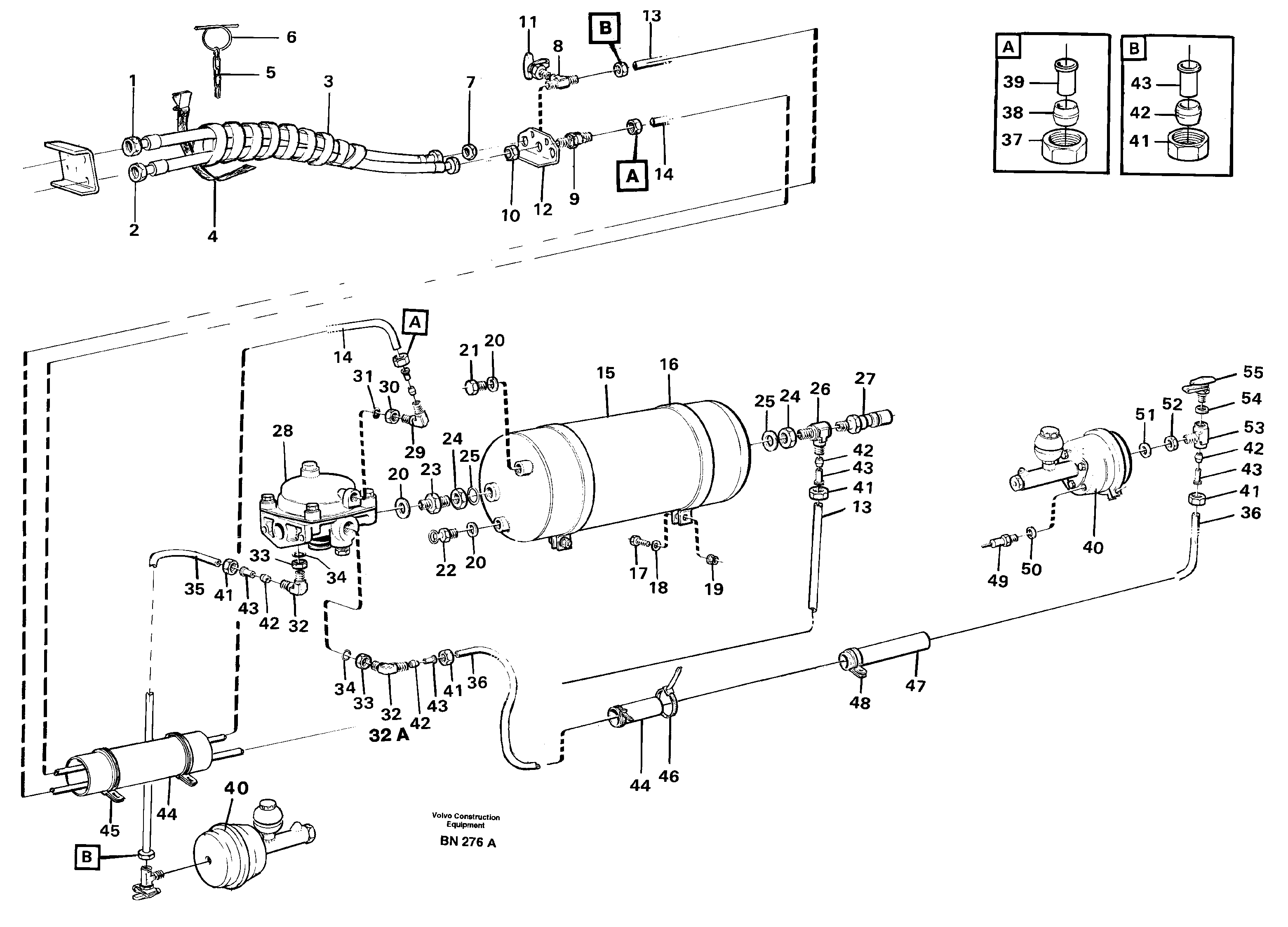 Heating Pipe VOE11060916 VOLVO