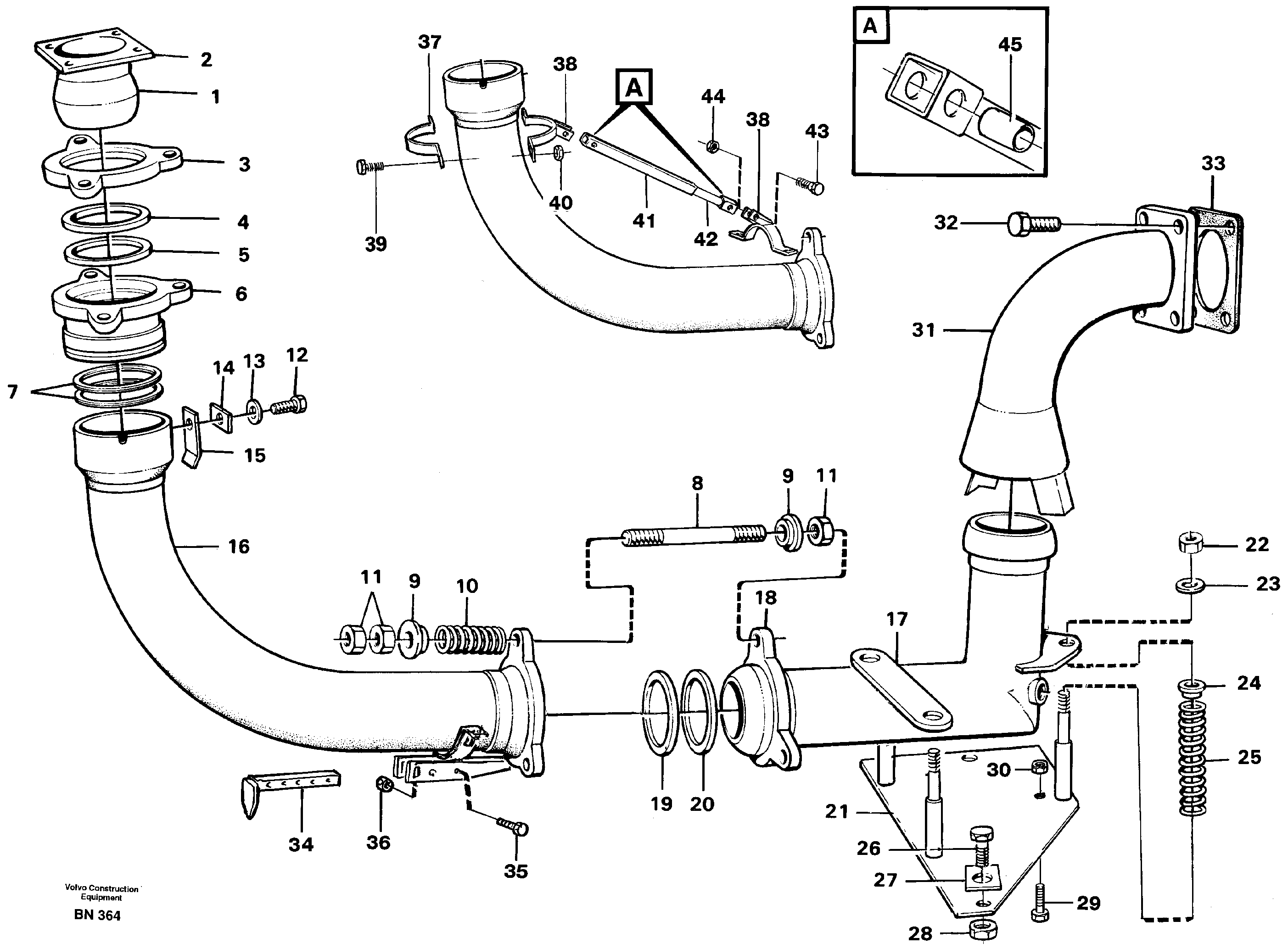 Axle Casing VOE11051713 VOLVO