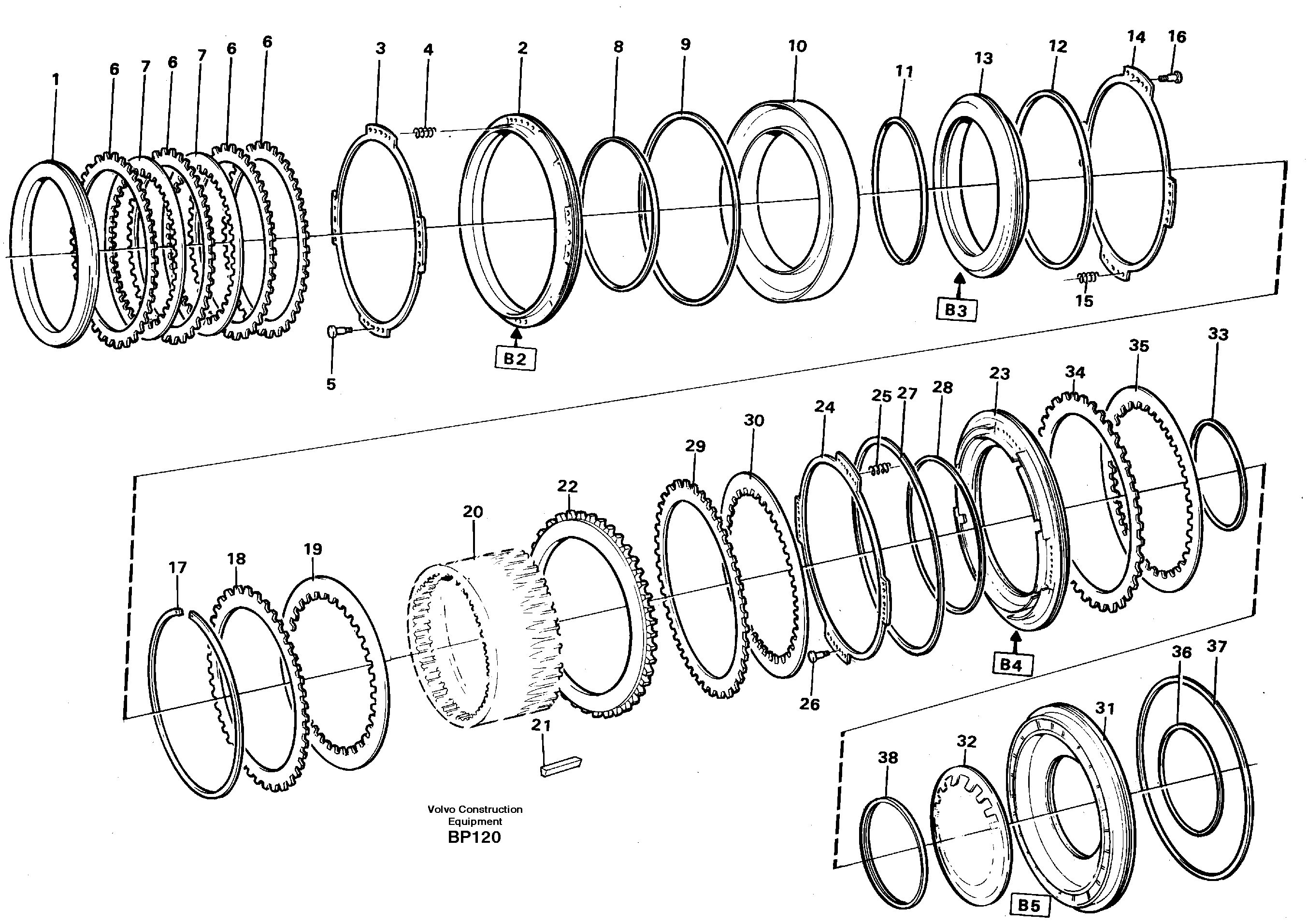 Spring Retainer 1653412 VOLVO