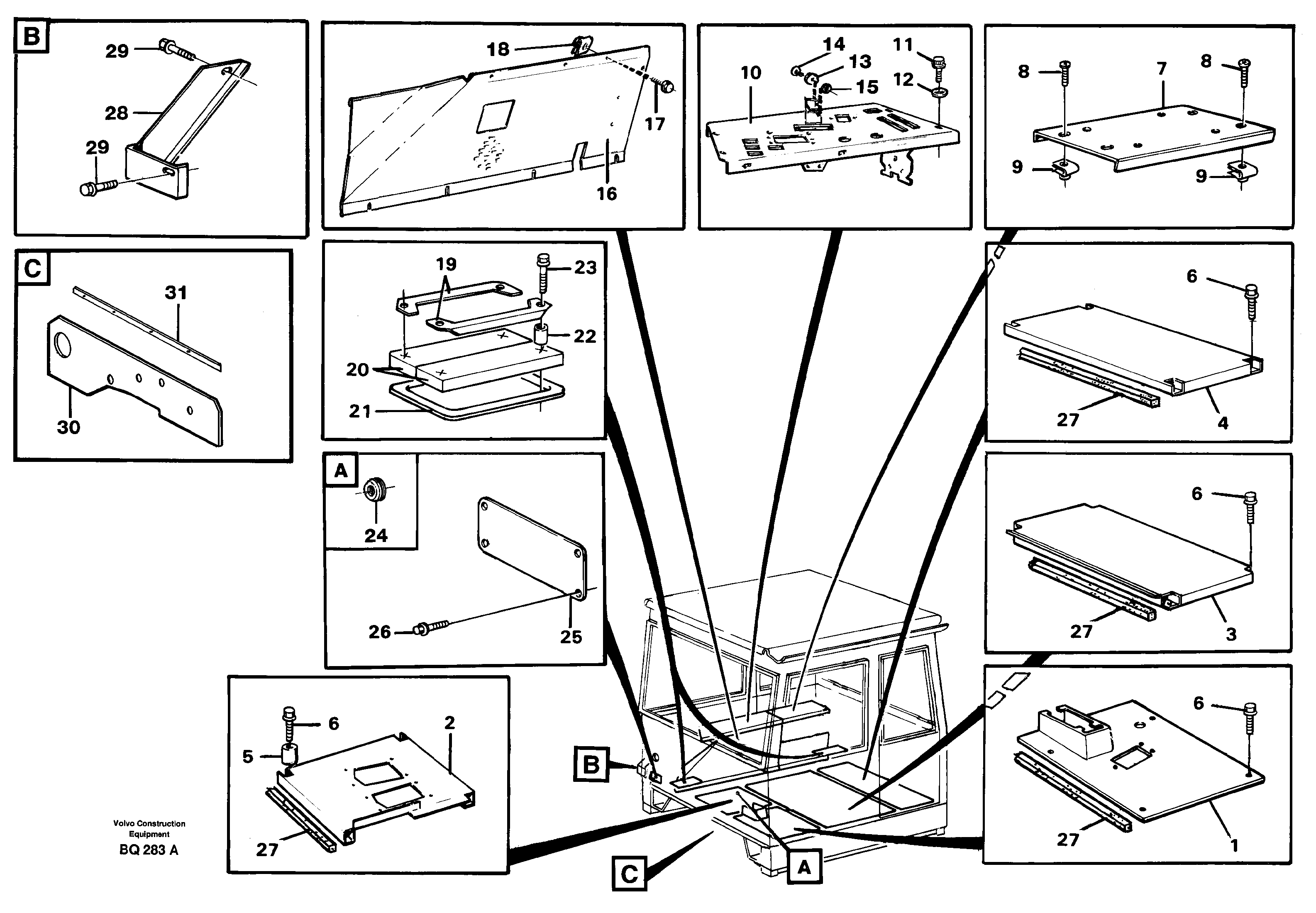 Load Retainer VOE11058952 VOLVO