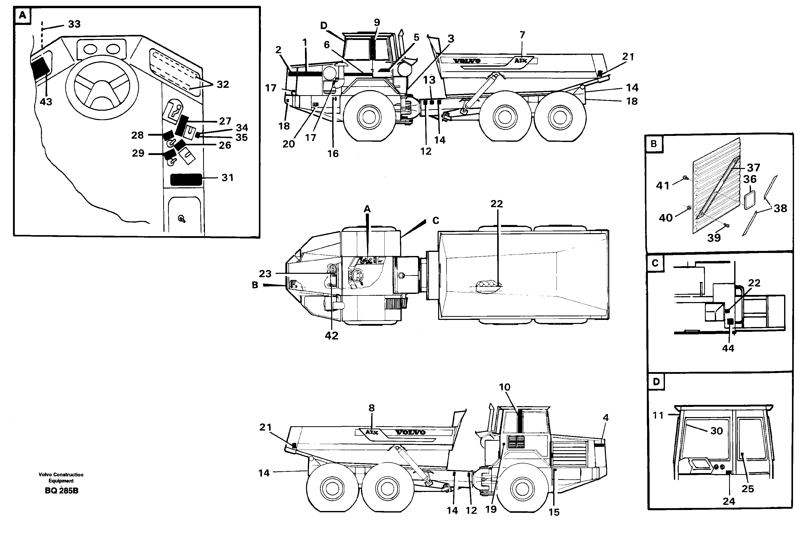 Cylinder Block VOE11063276 VOLVO