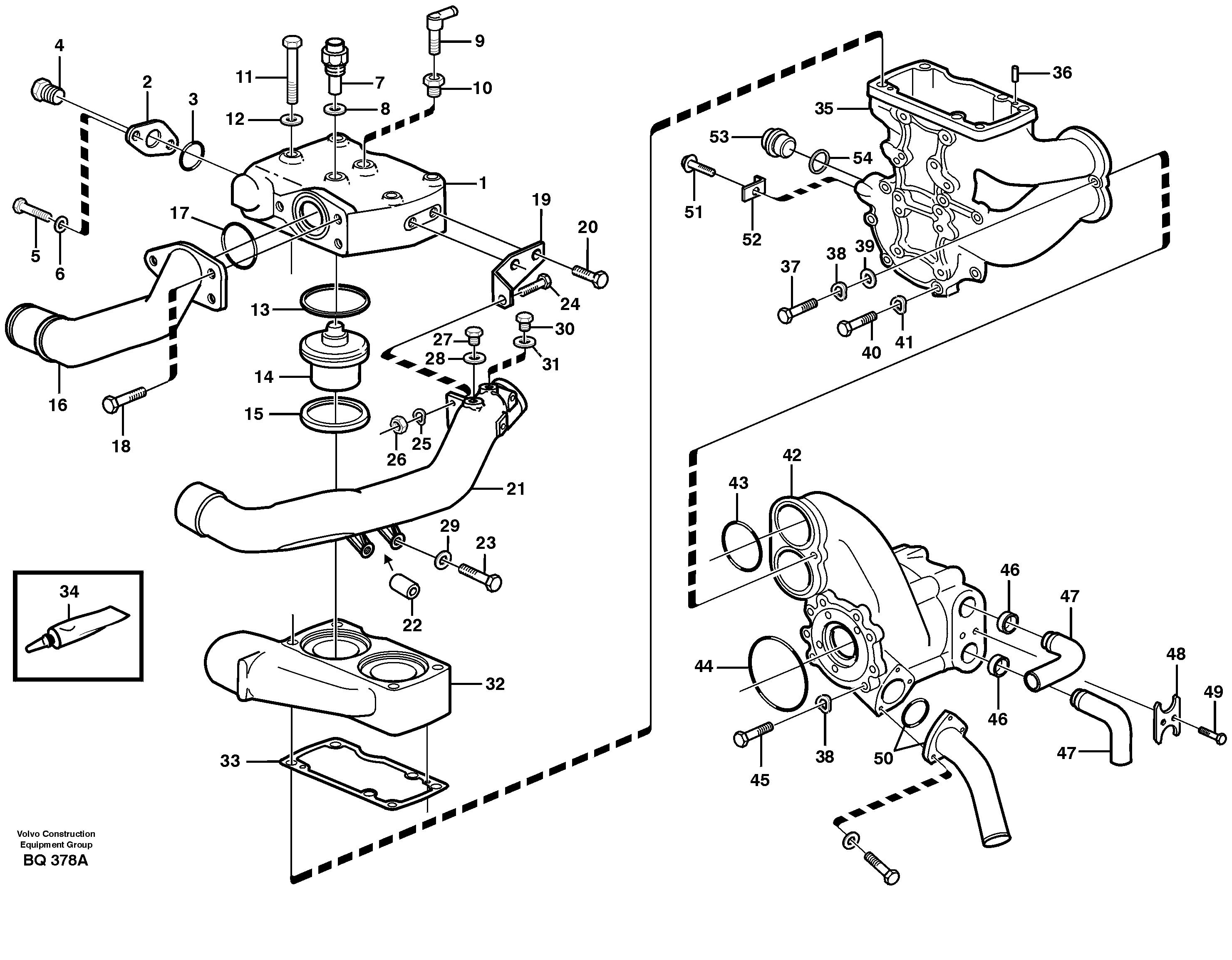 Diode Cable VOE973430 VOLVO