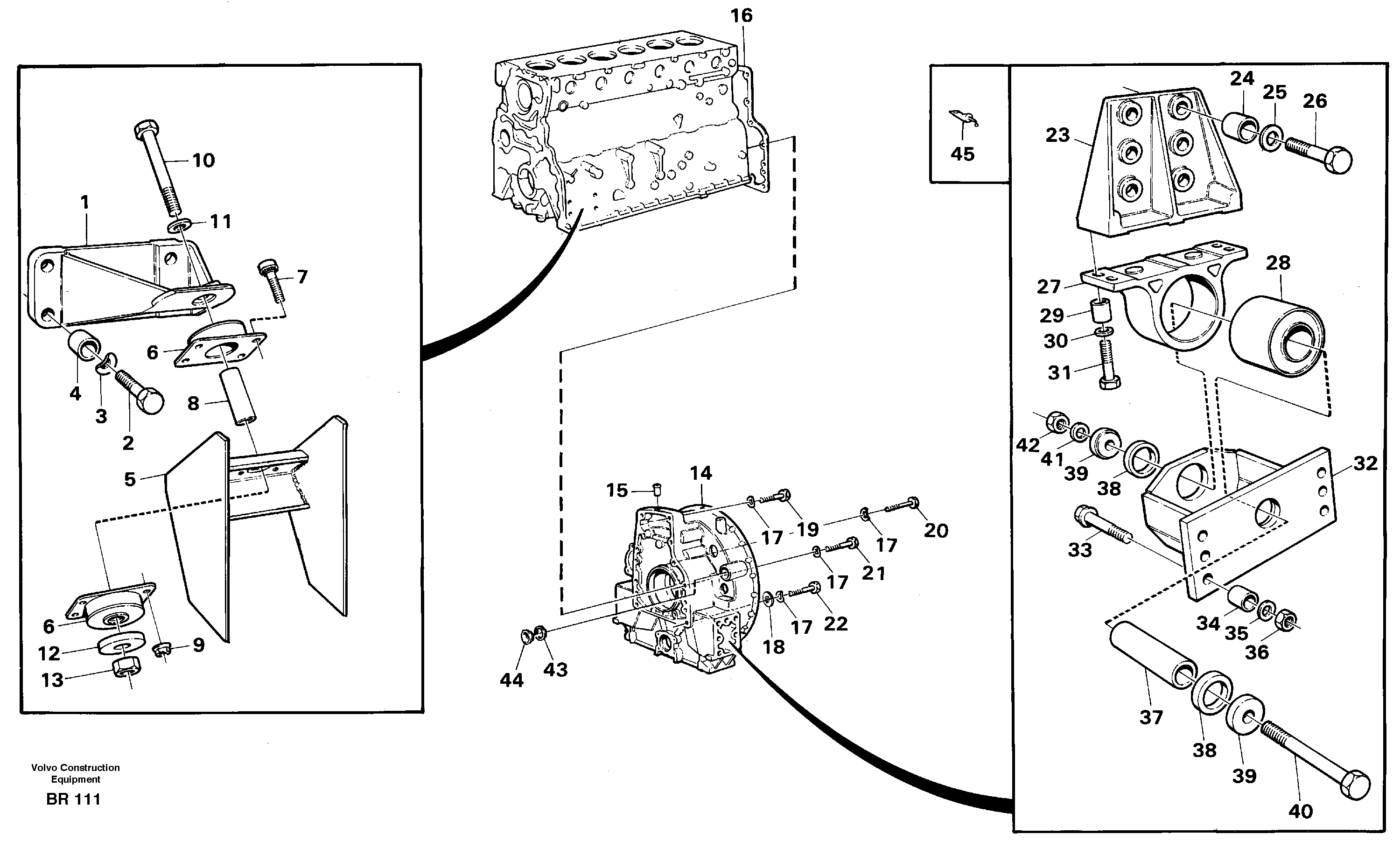 Bracket VOE11060858 VOLVO