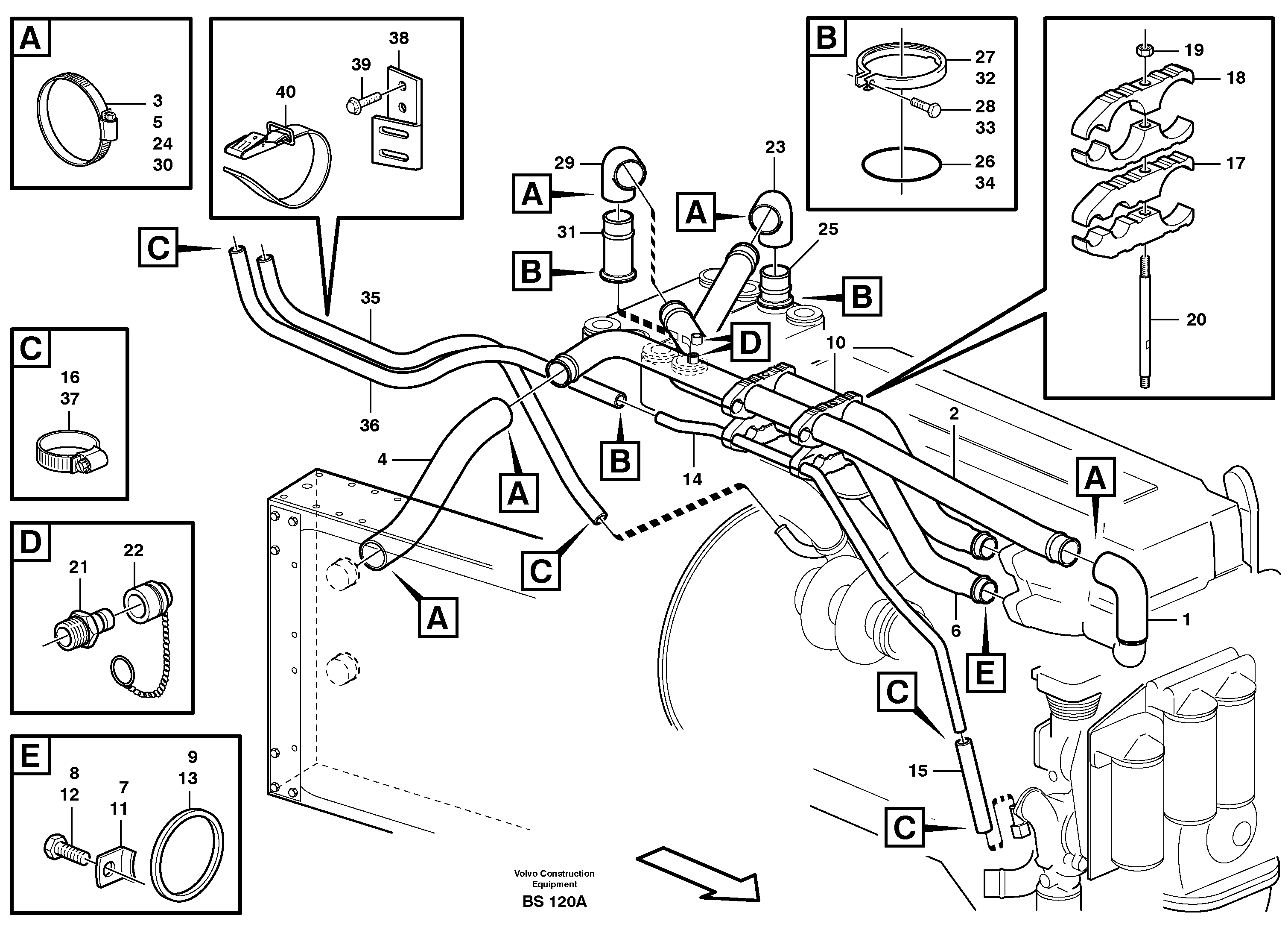 Press. lim. valve VOE11115101 VOLVO