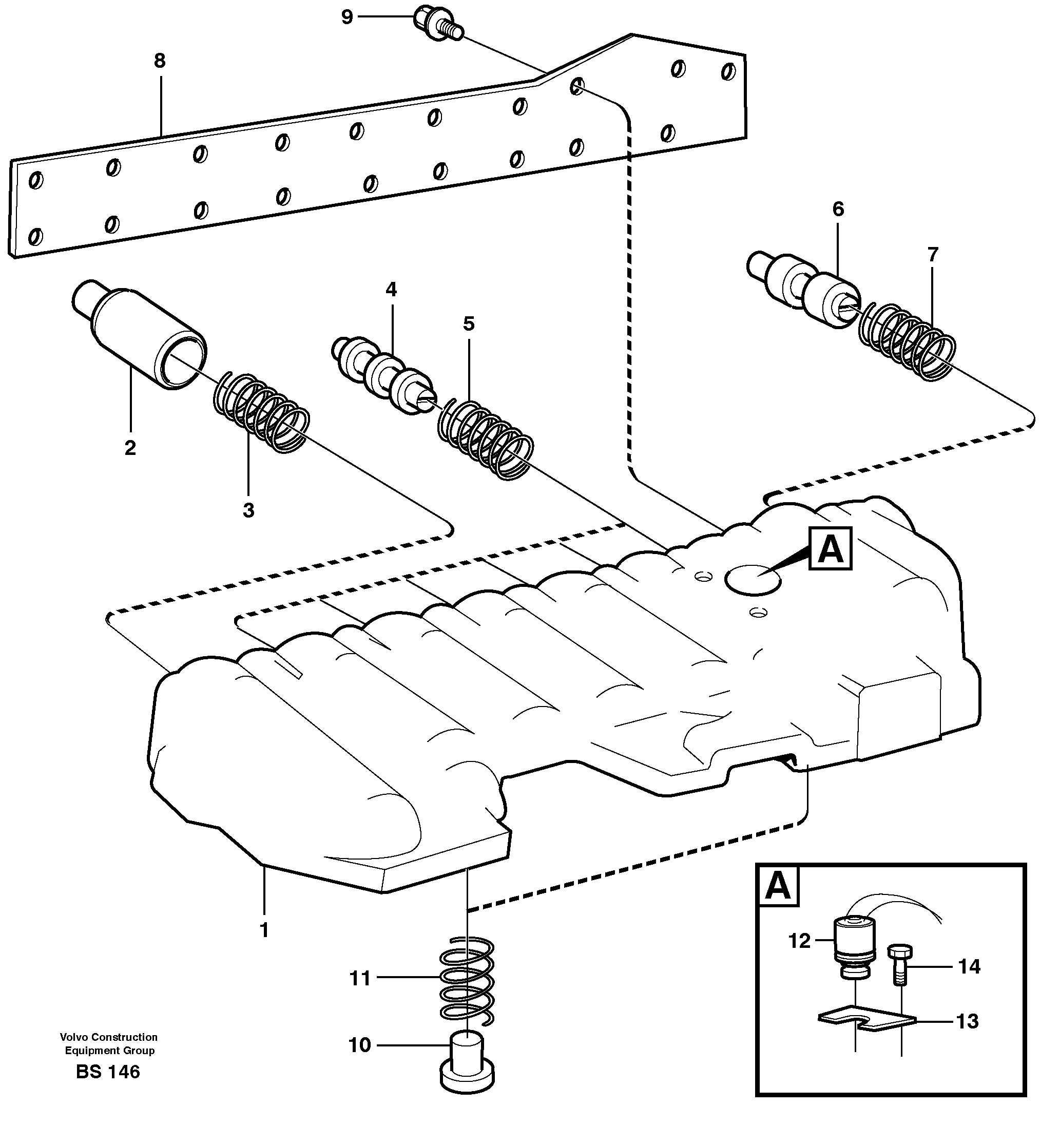 Valve VOE11038412 VOLVO