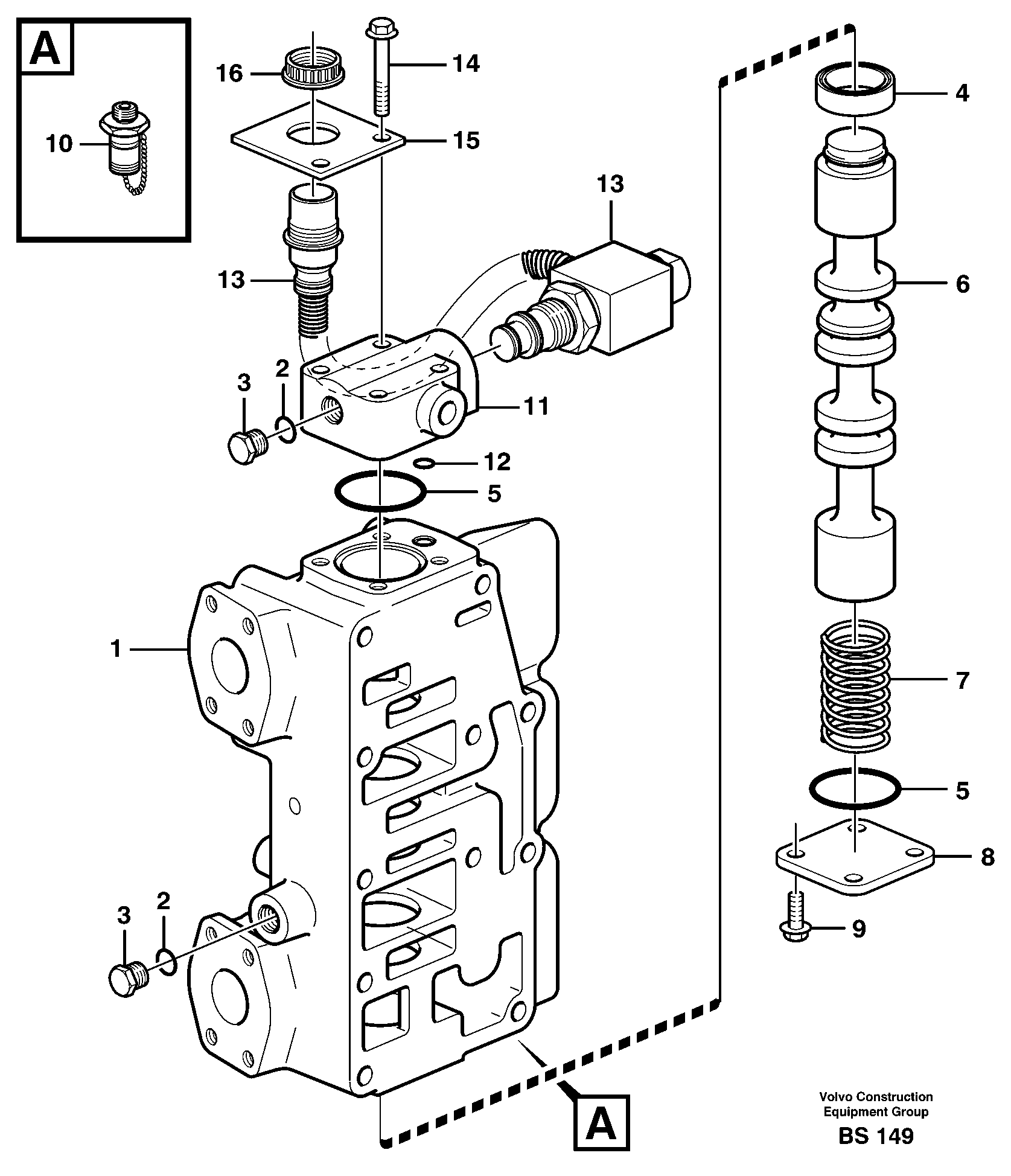 Wall VOE11037751 VOLVO