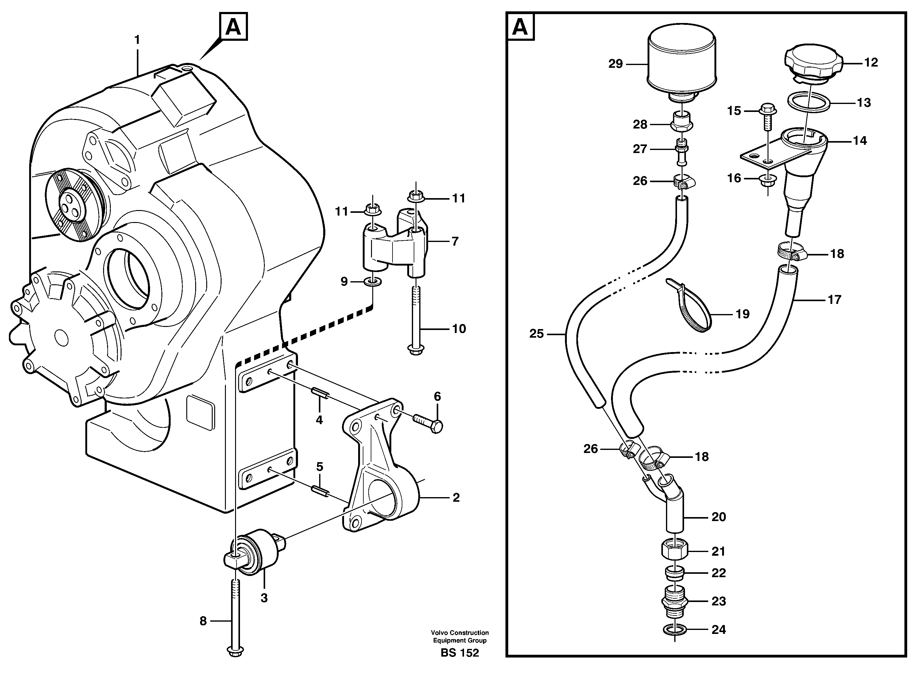 Fuel miser valve VOE11114487 VOLVO