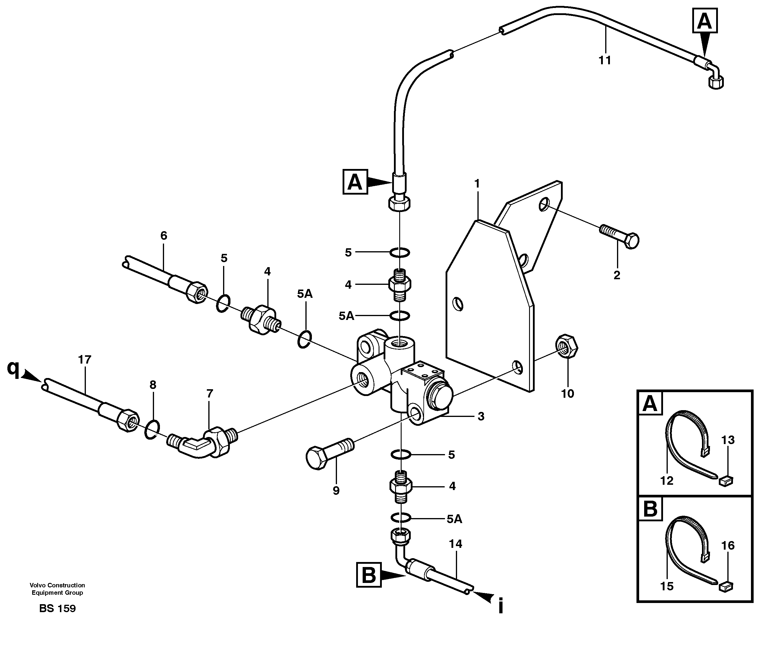 Timing gear casing VOE11115326 VOLVO