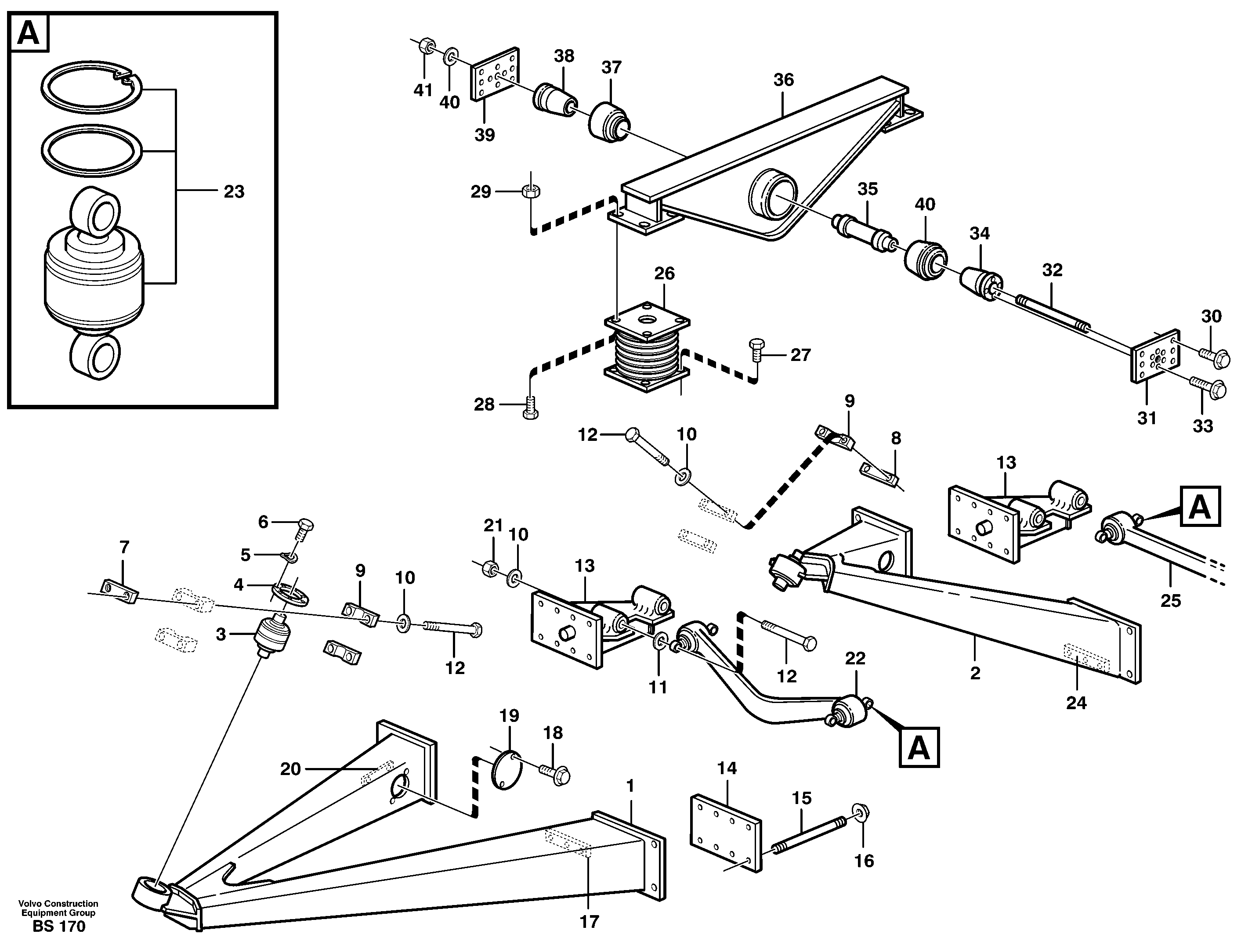 Cable Pulley VOE11112917 VOLVO